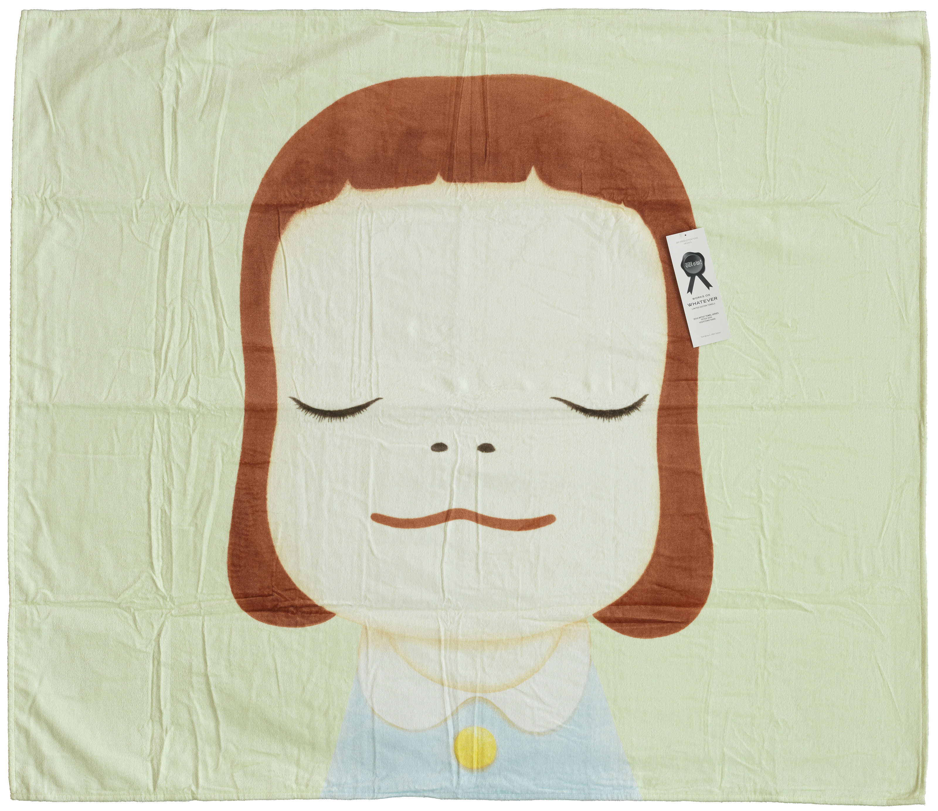 奈良美智(日本，1959年生), WOW Project 沙滩毛巾| Christie's