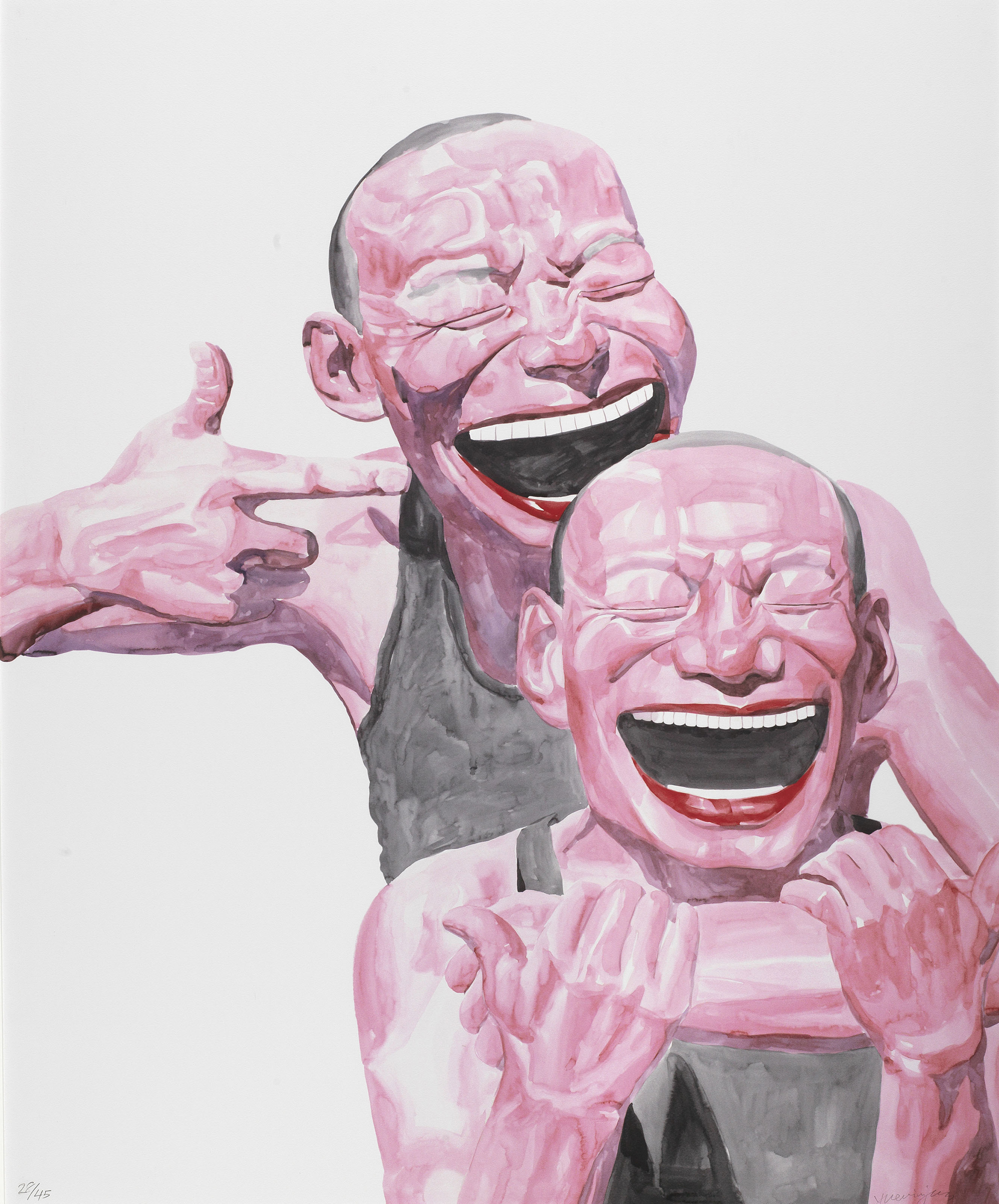 Amazon.com: Yue Minjun: 9780500970485: Jullien, François
