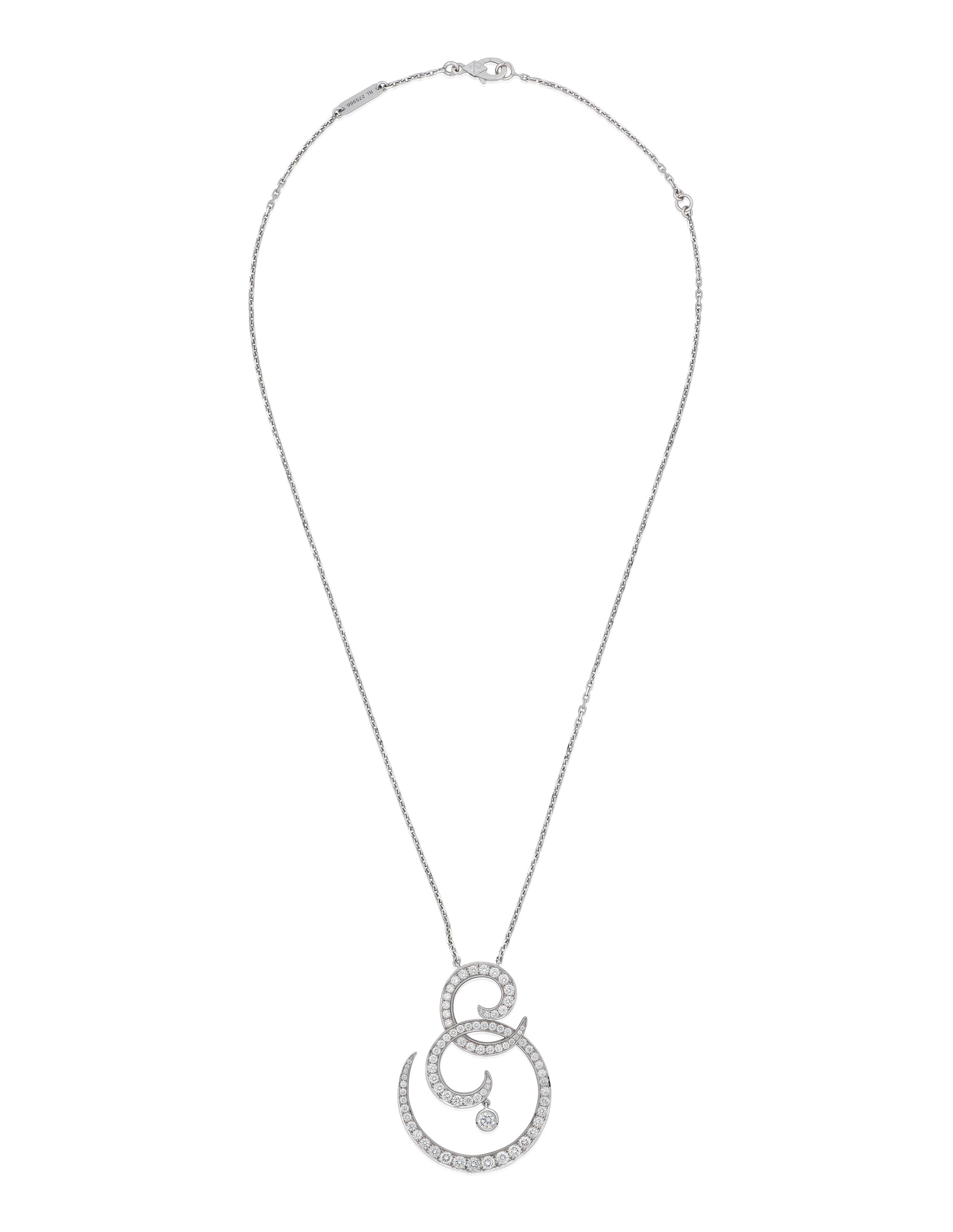VAN CLEEF ARPELS OISEAUX DE PARADIS DIAMOND PENDANT NECKLACE Christie s