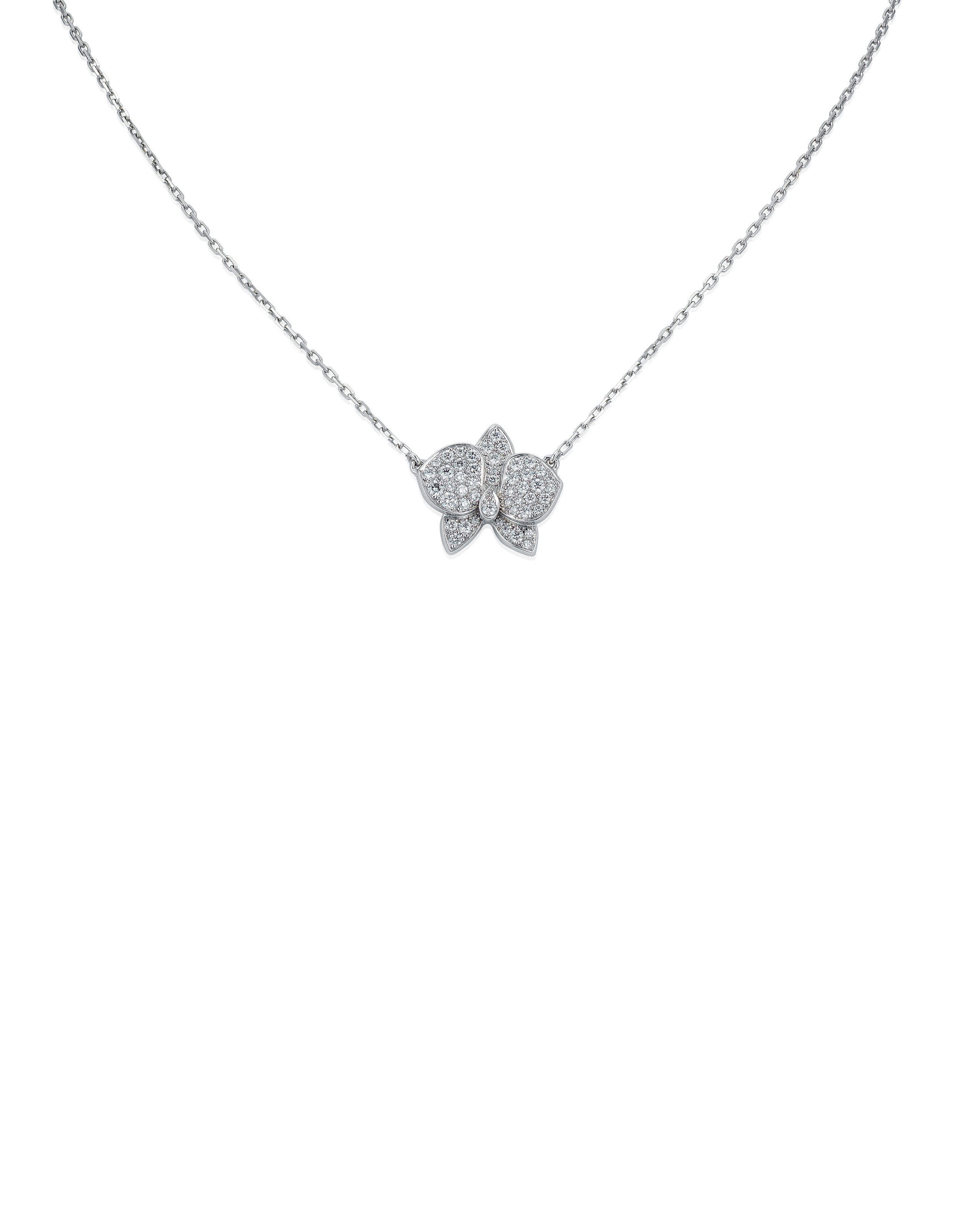 cartier orchid pendant