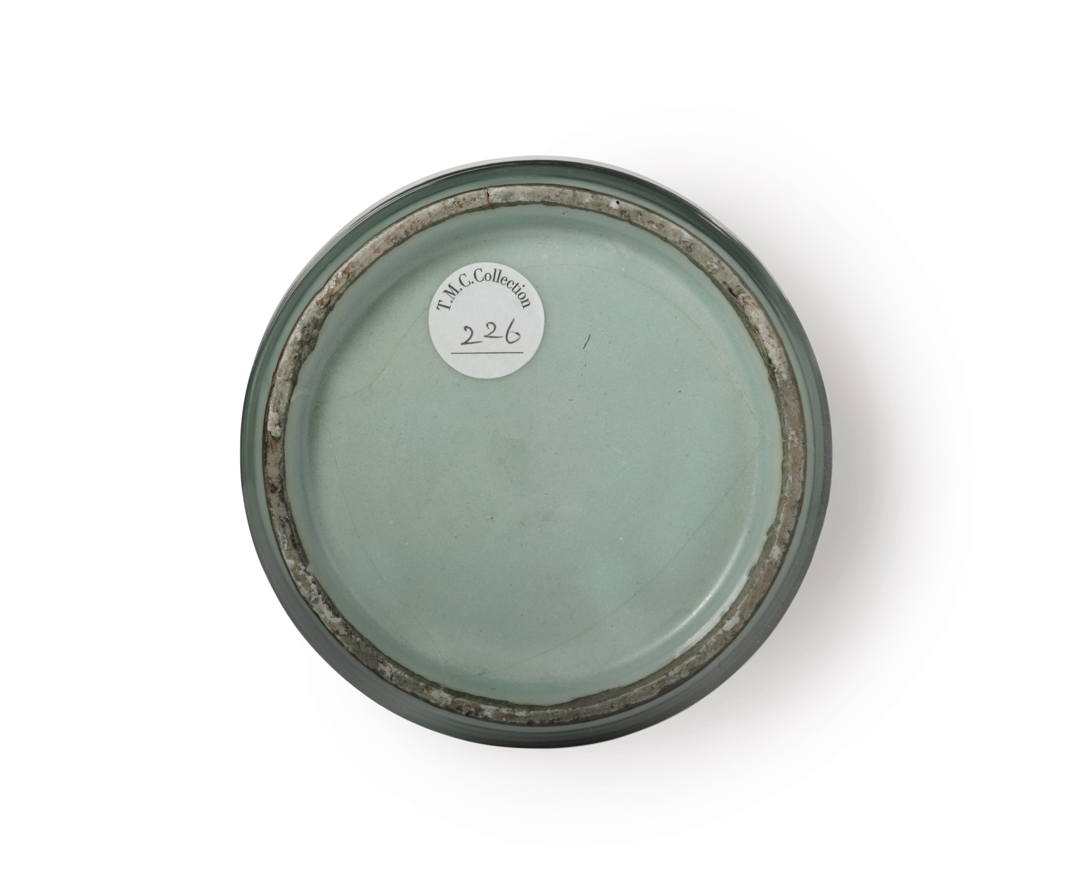 中国　龍泉窯　粉青釉　双魚耳瓶　C　3563 中国 龍泉窯 粉青釉 双魚耳瓶 C 3563 - メルカリ