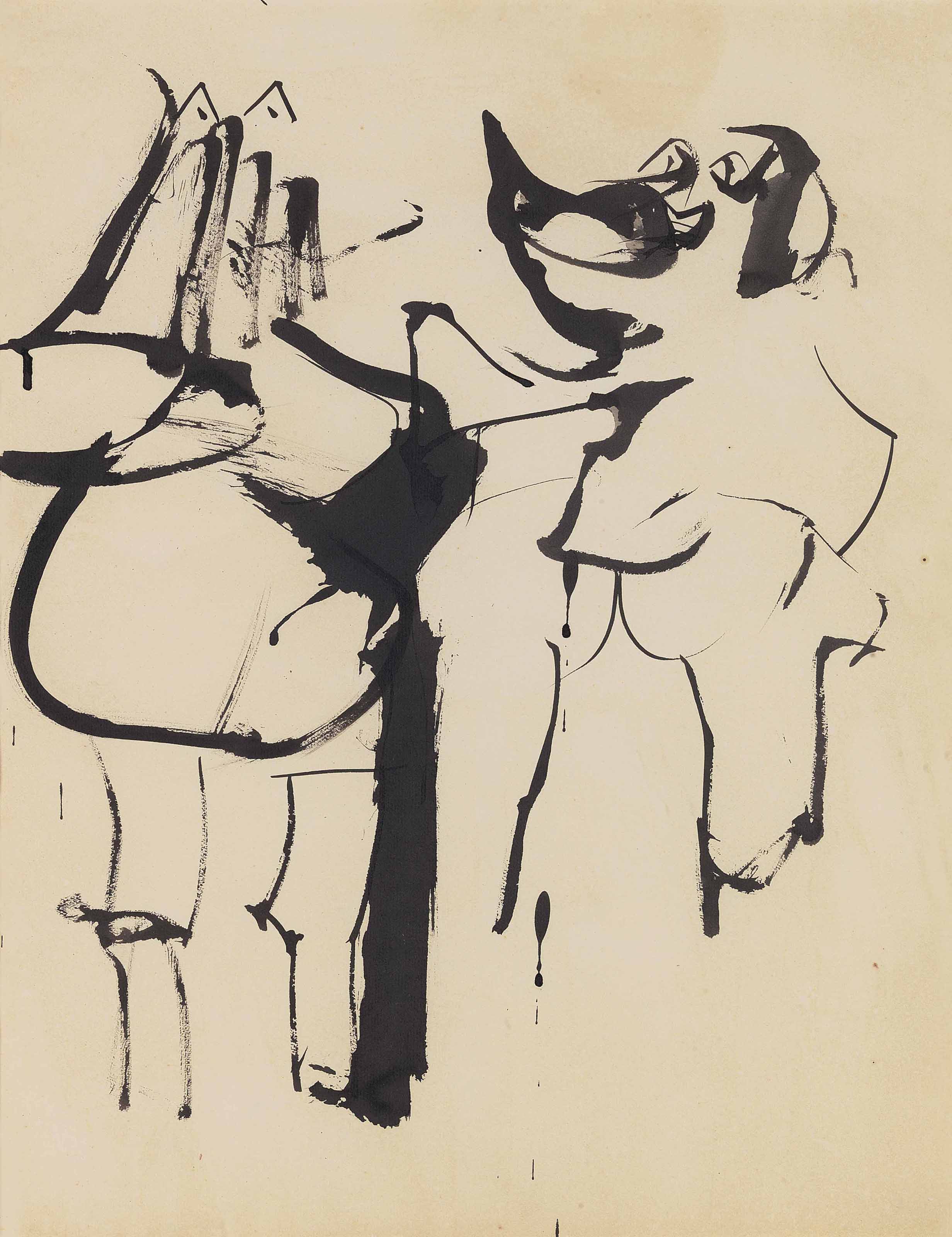 willem de kooning tracing the figure