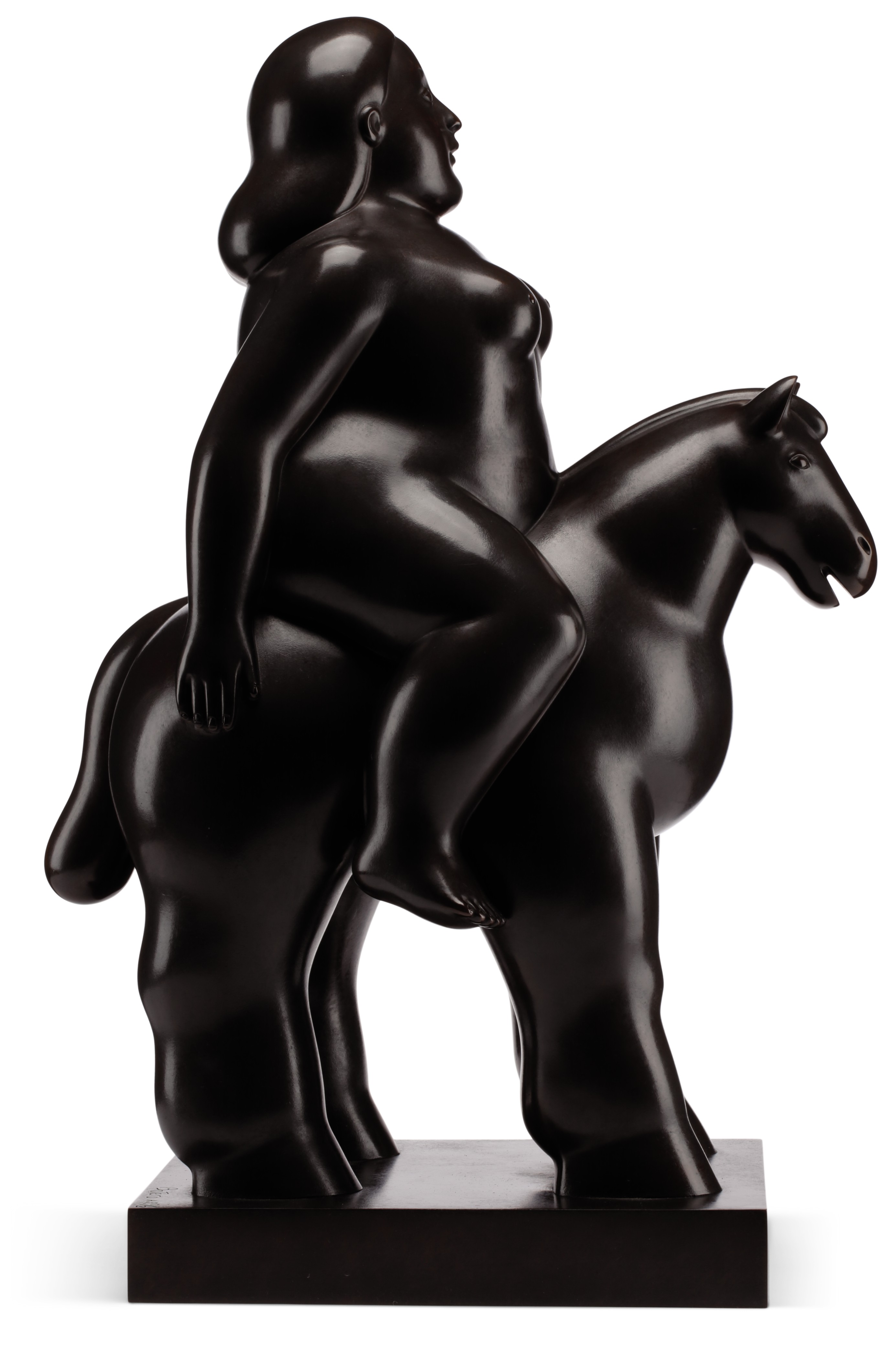 Fernando Botero B 1932 Woman On A Horse 20th Century