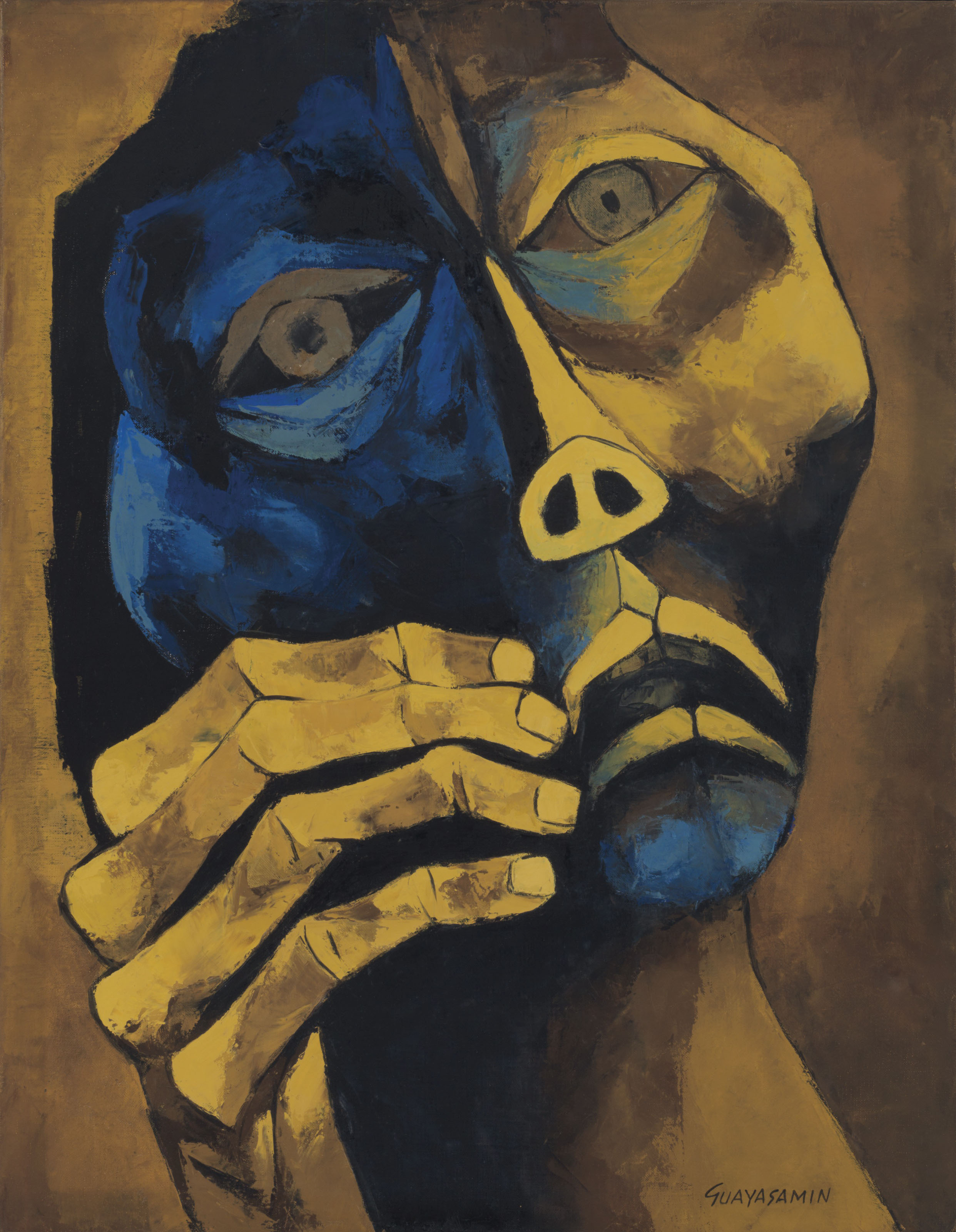 Oswaldo Guayasamín (19191999) Cabeza y auctions & price archive