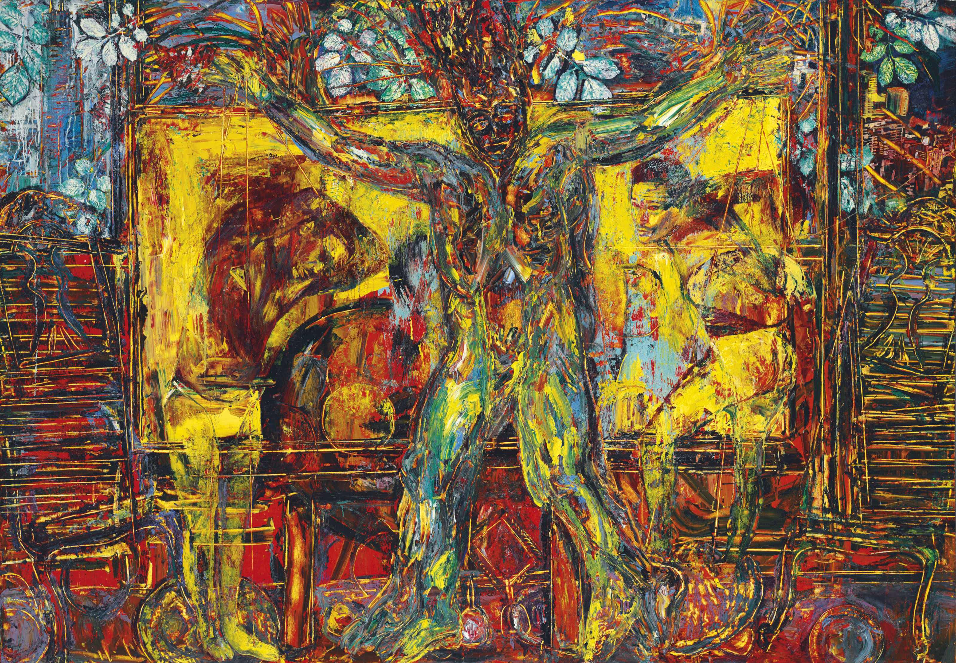 Arnaldo Roche Rabell _ Arnaldo Roche-Rabell: New Paintings – FJSV