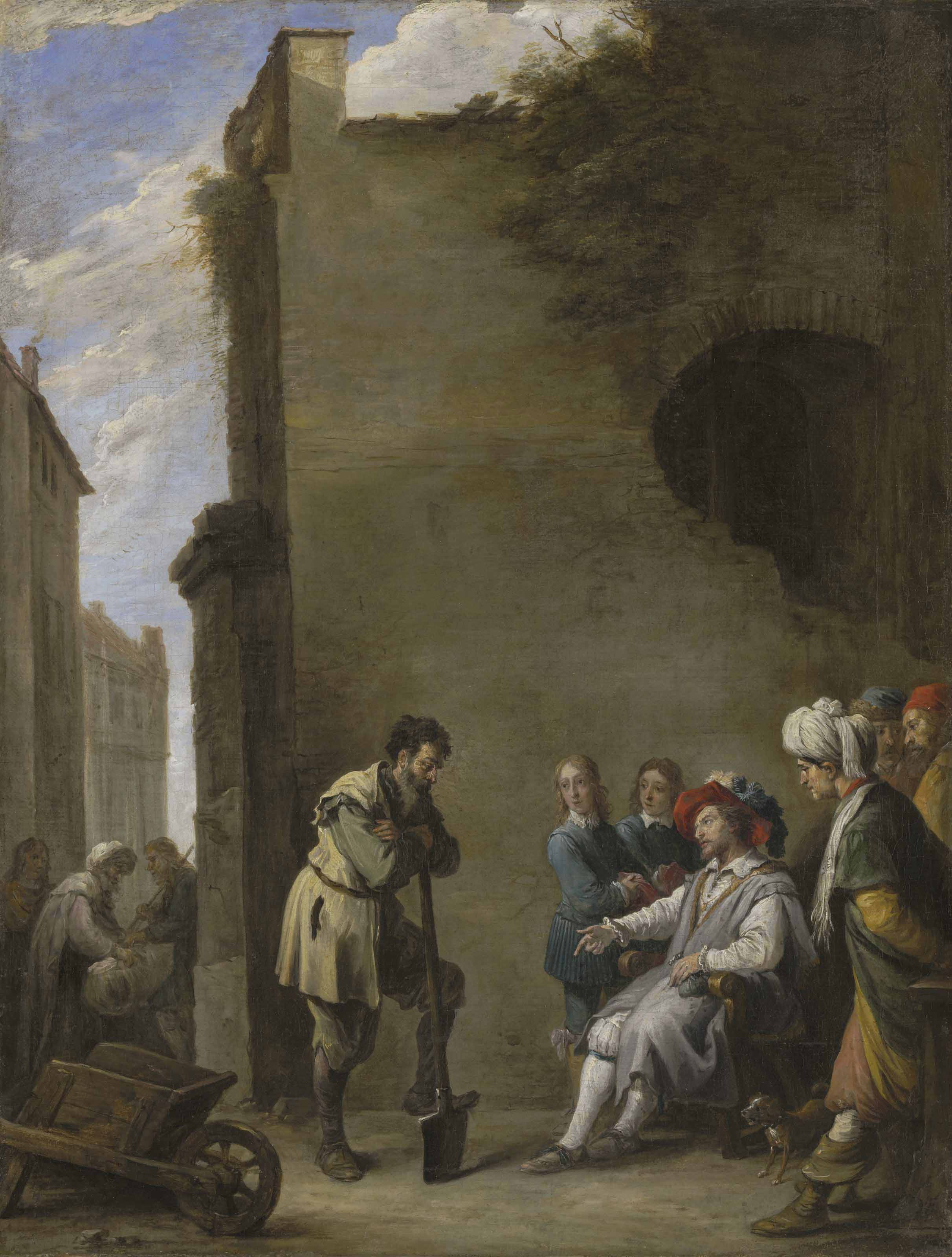 David Teniers II Antwerp 1610 1690 Brussels The Parable Of The 
