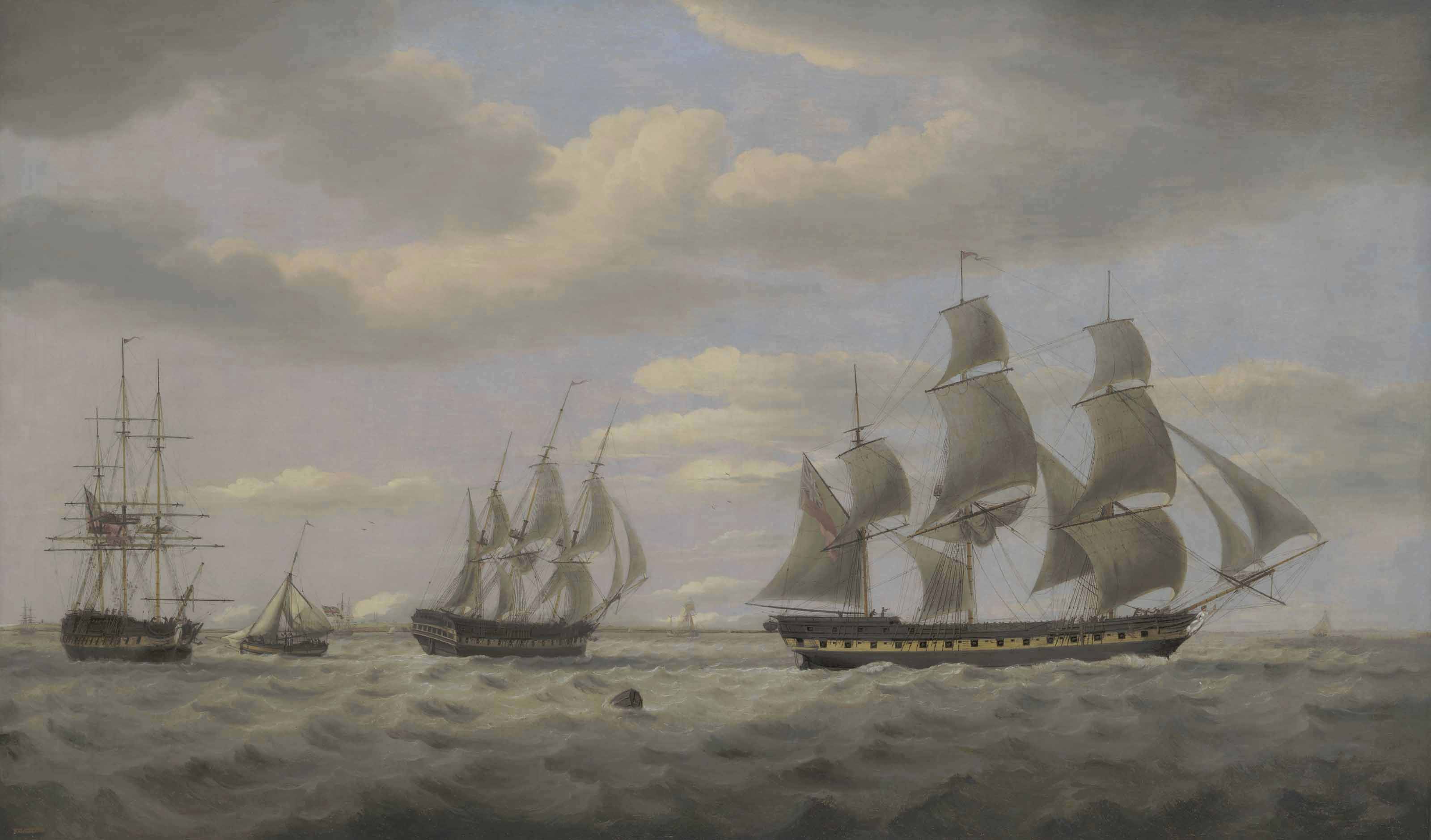 Thomas Luny (St Ewe, Cornwall 1759-1837 Teignmouth, Devon)
