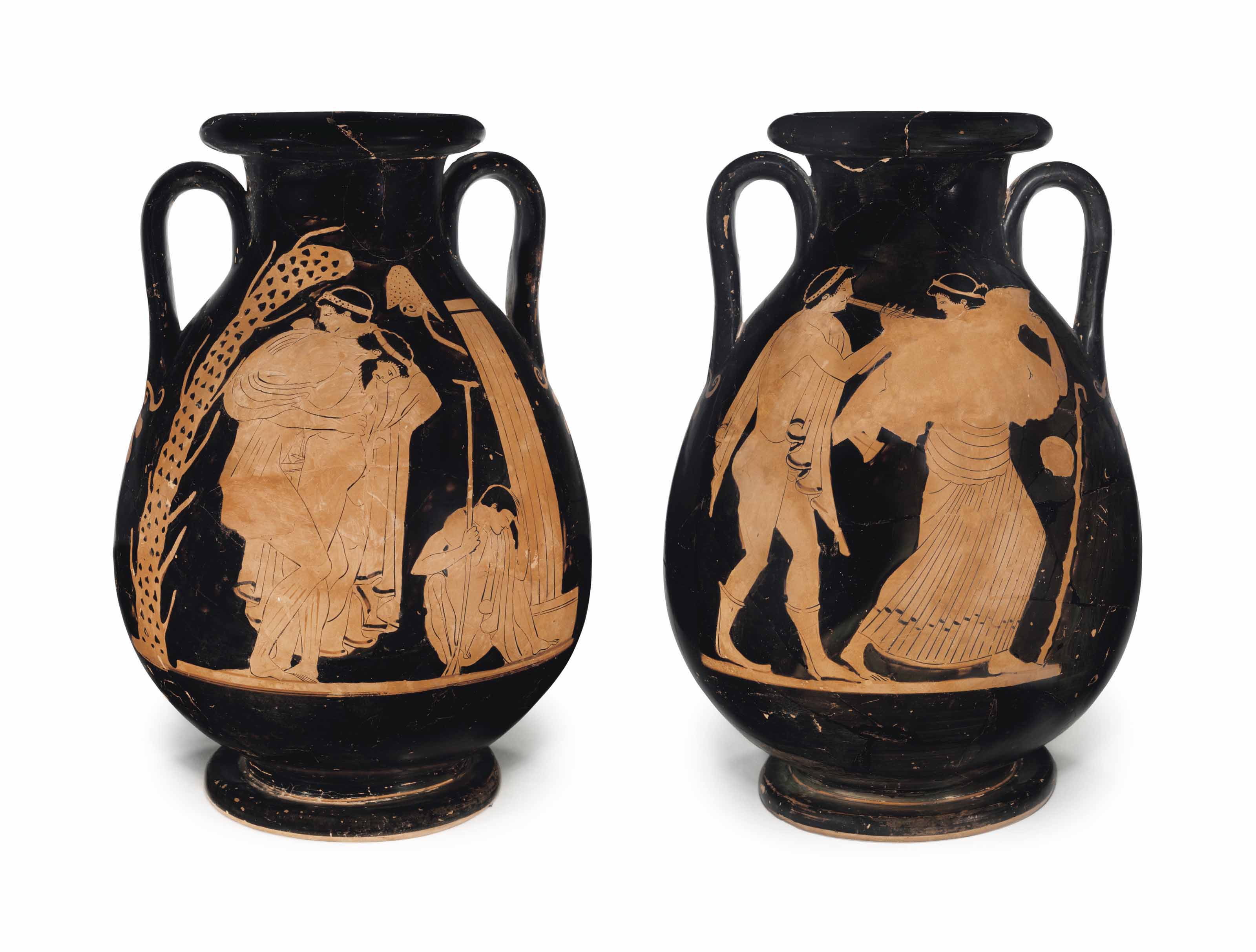 AN ATTIC REDFIGURED PELIKE