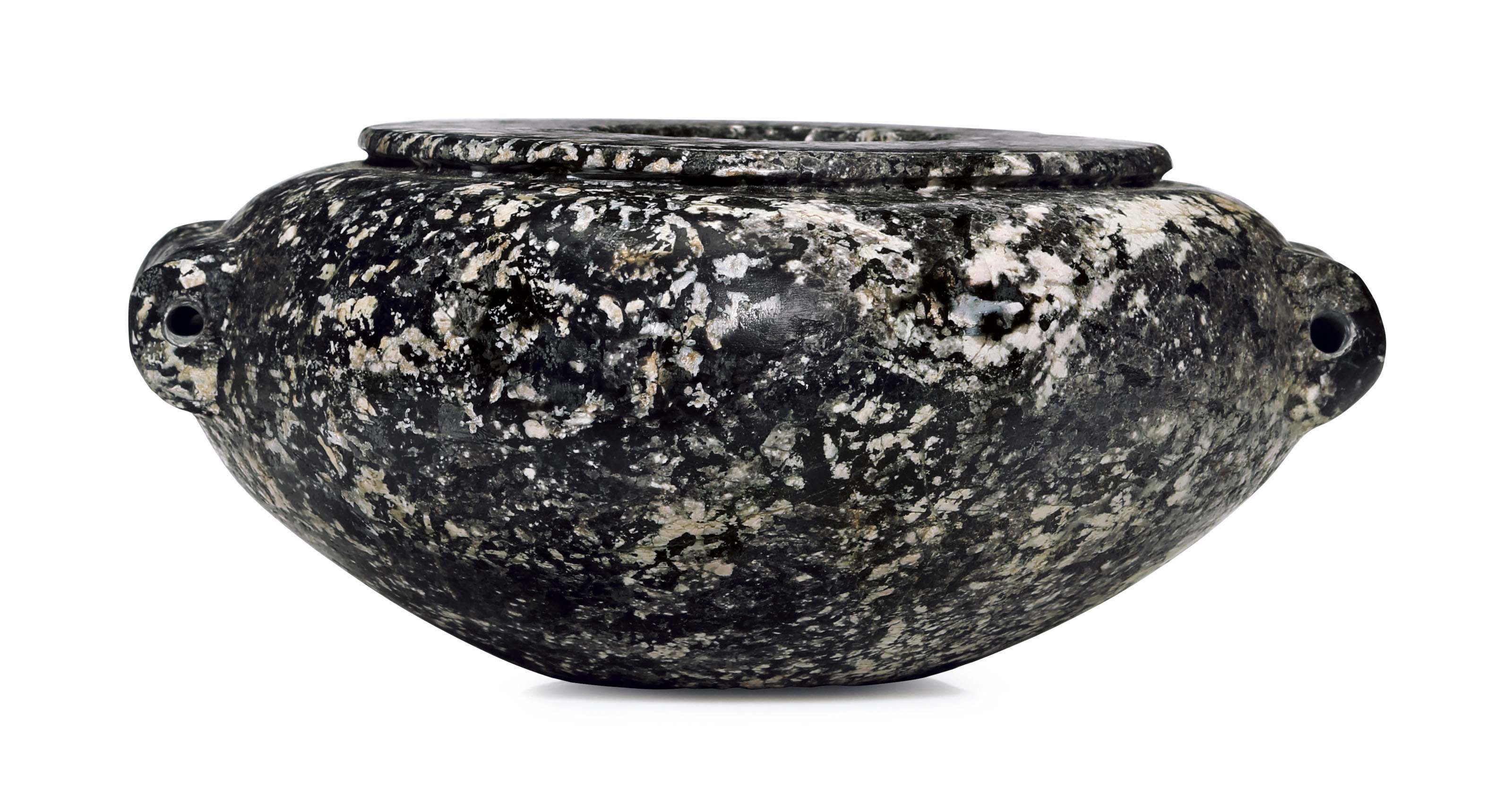 An Egyptian Diorite Jar