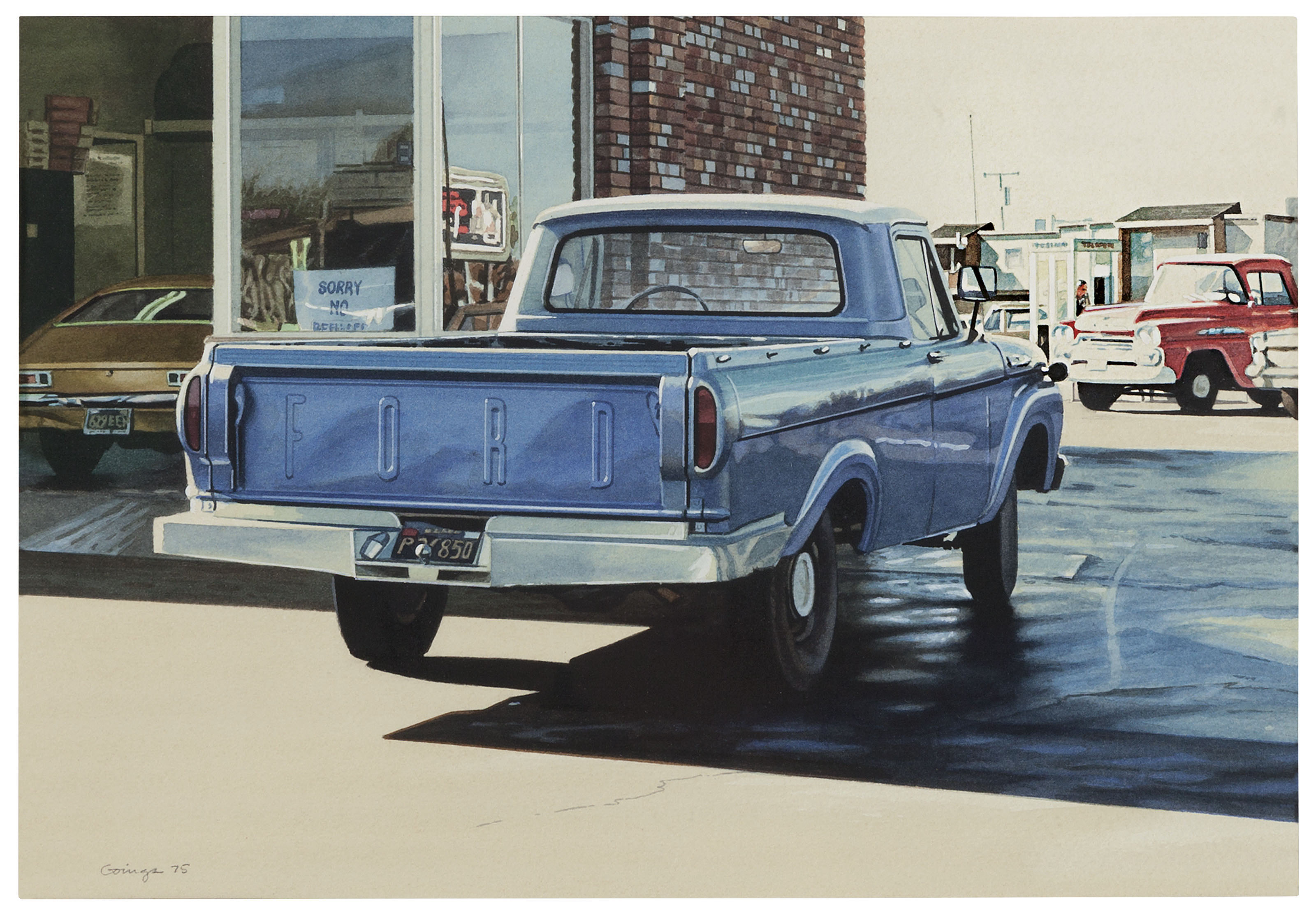 Ralph Goings (1928-2016) - auctions & price archive