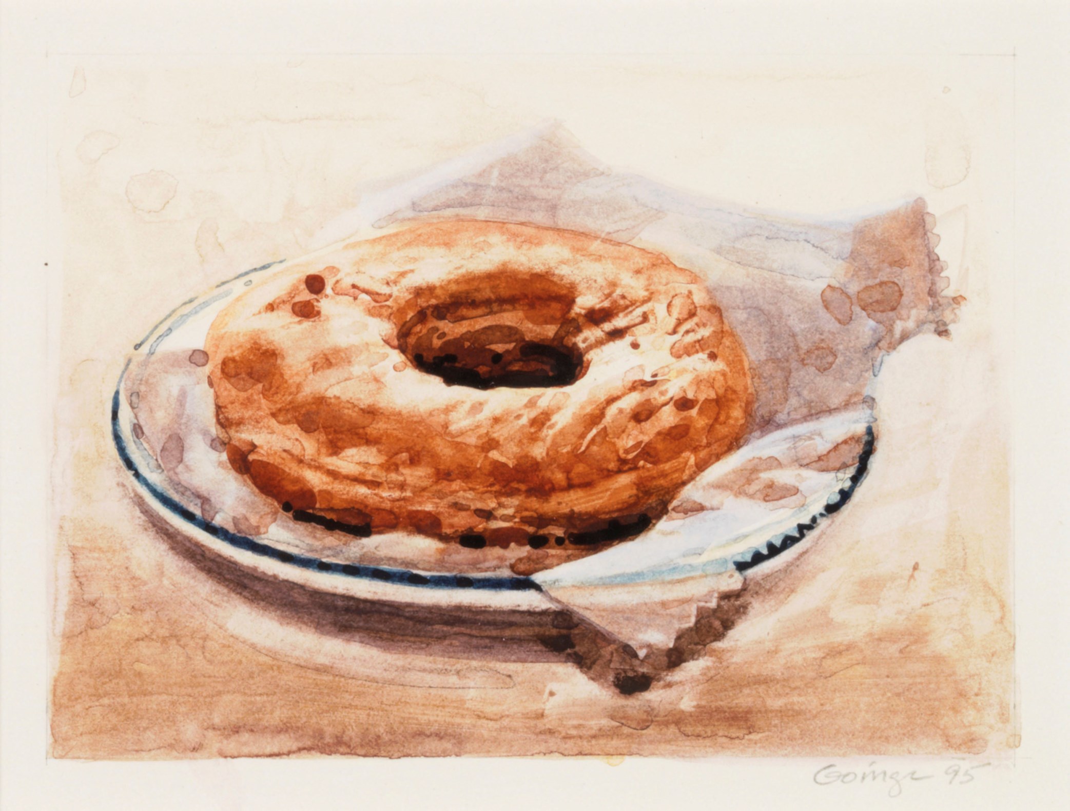 Ralph Goings (19282016), Donut Christie's