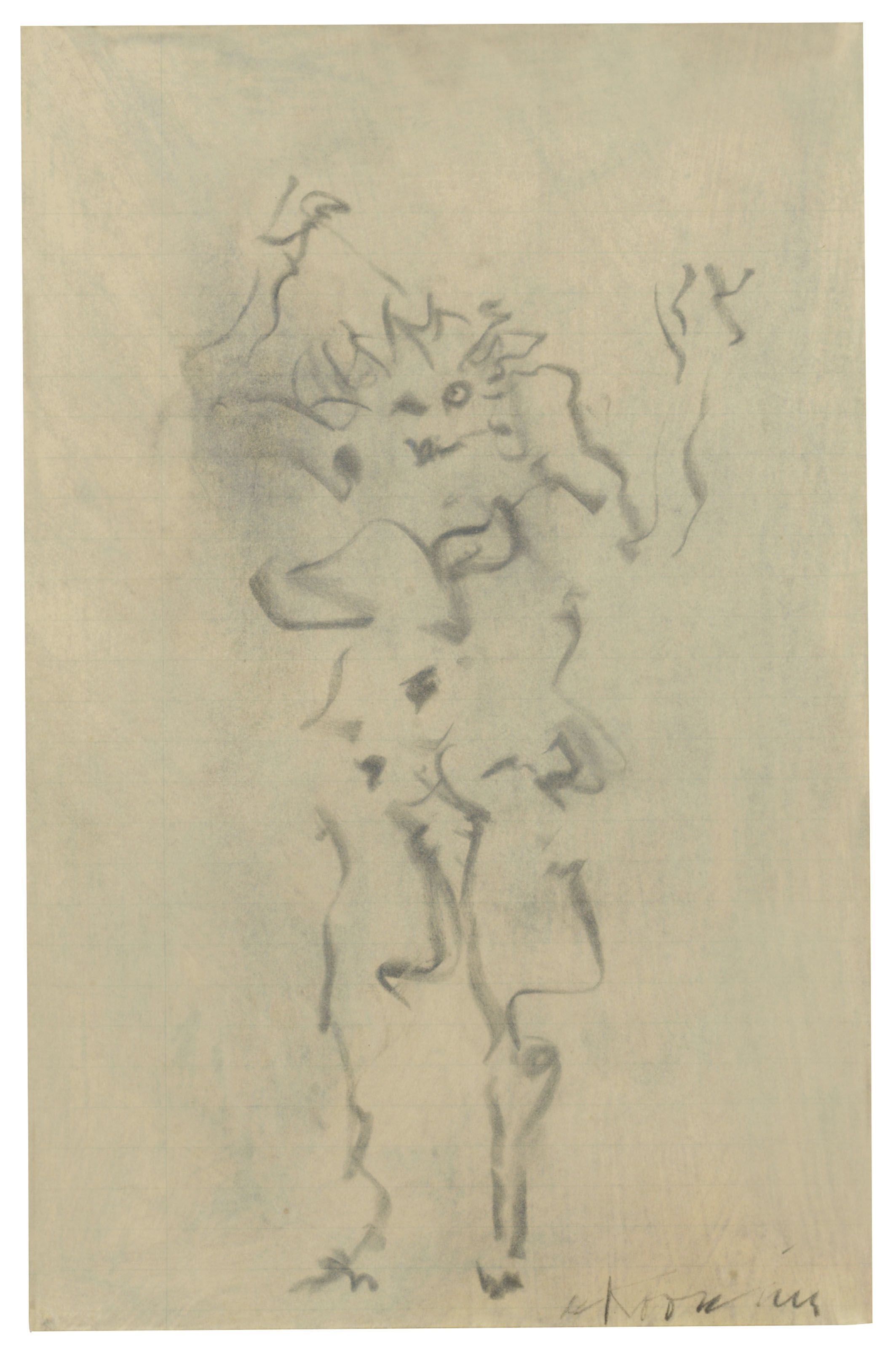 willem de kooning tracing the figure