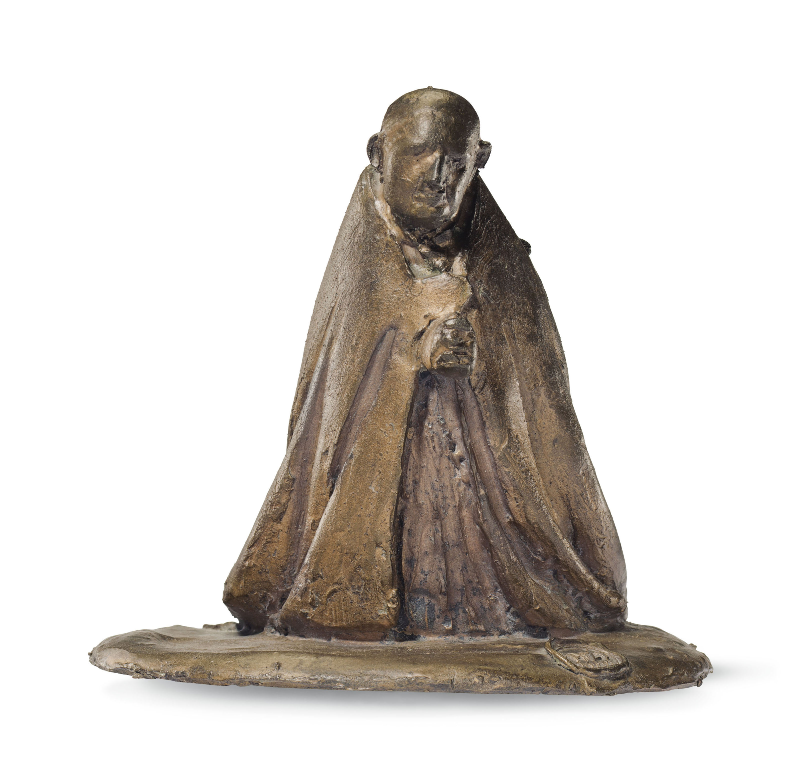 Giacomo Manzù (1908-1991), Papa Giovanni XXIII in preghiera | Christie’s