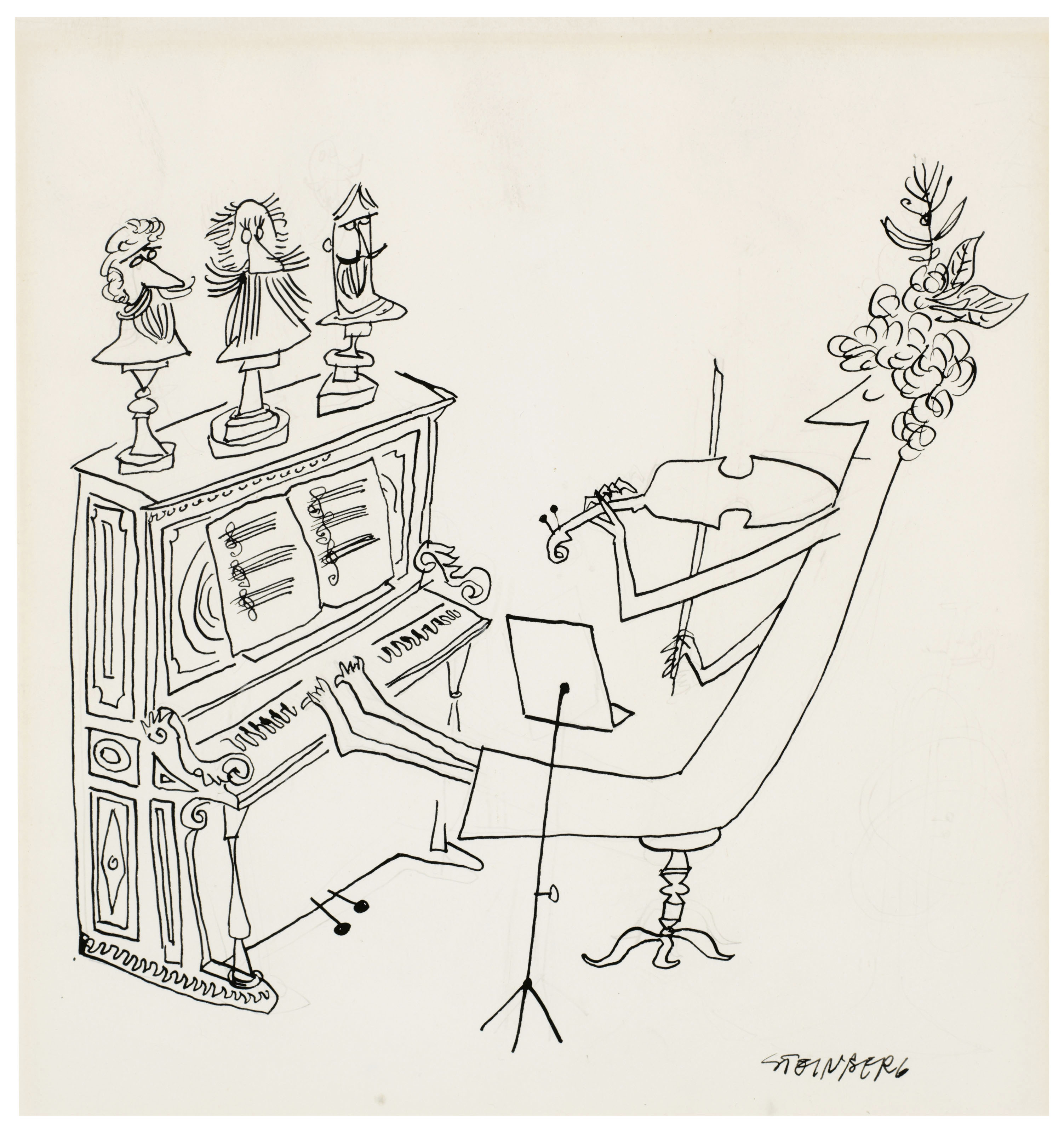 SAUL STEINBERG (19141999), Untitled Christie’s