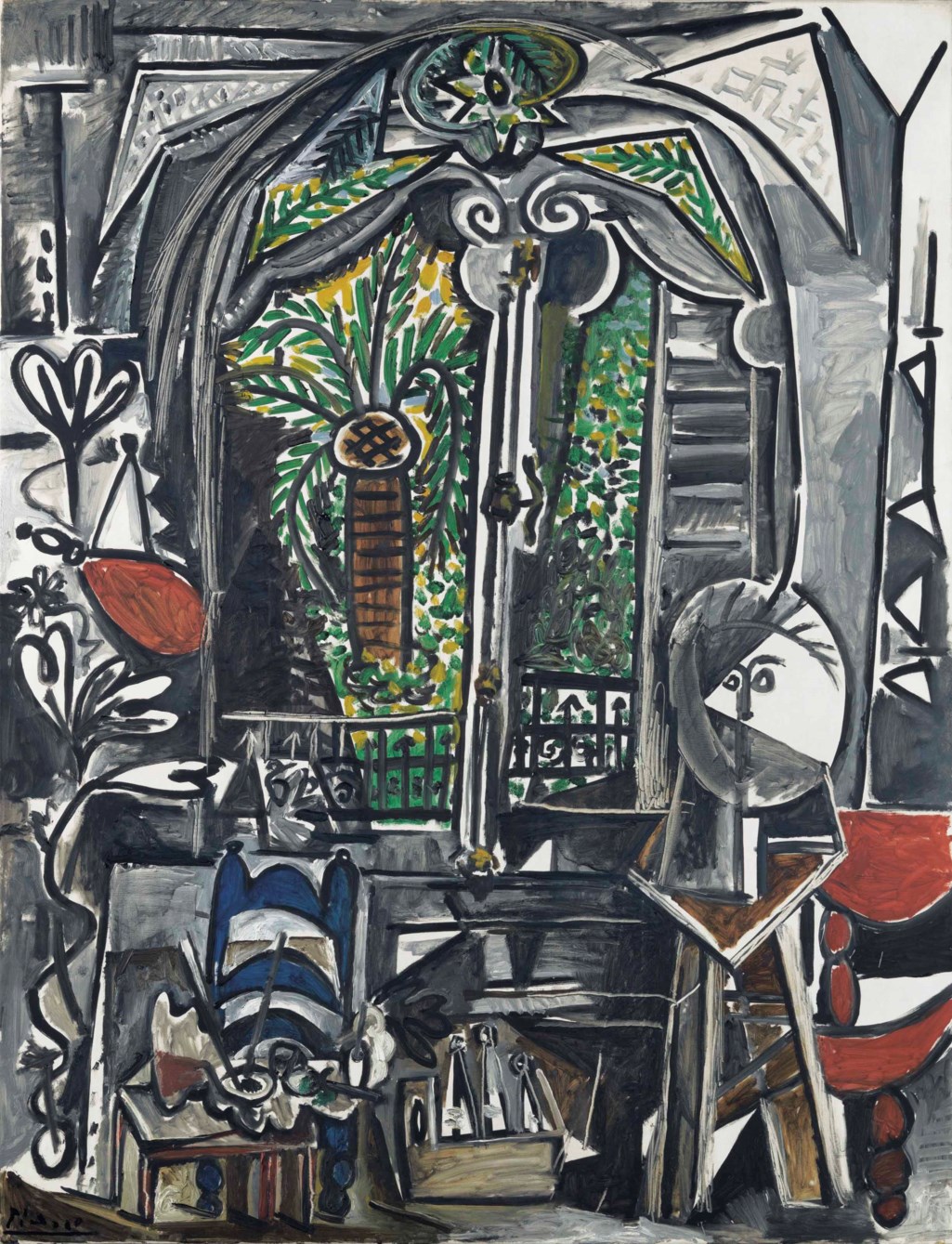 Pablo Picasso 1881 1973 L Atelier 20th Century Paintings