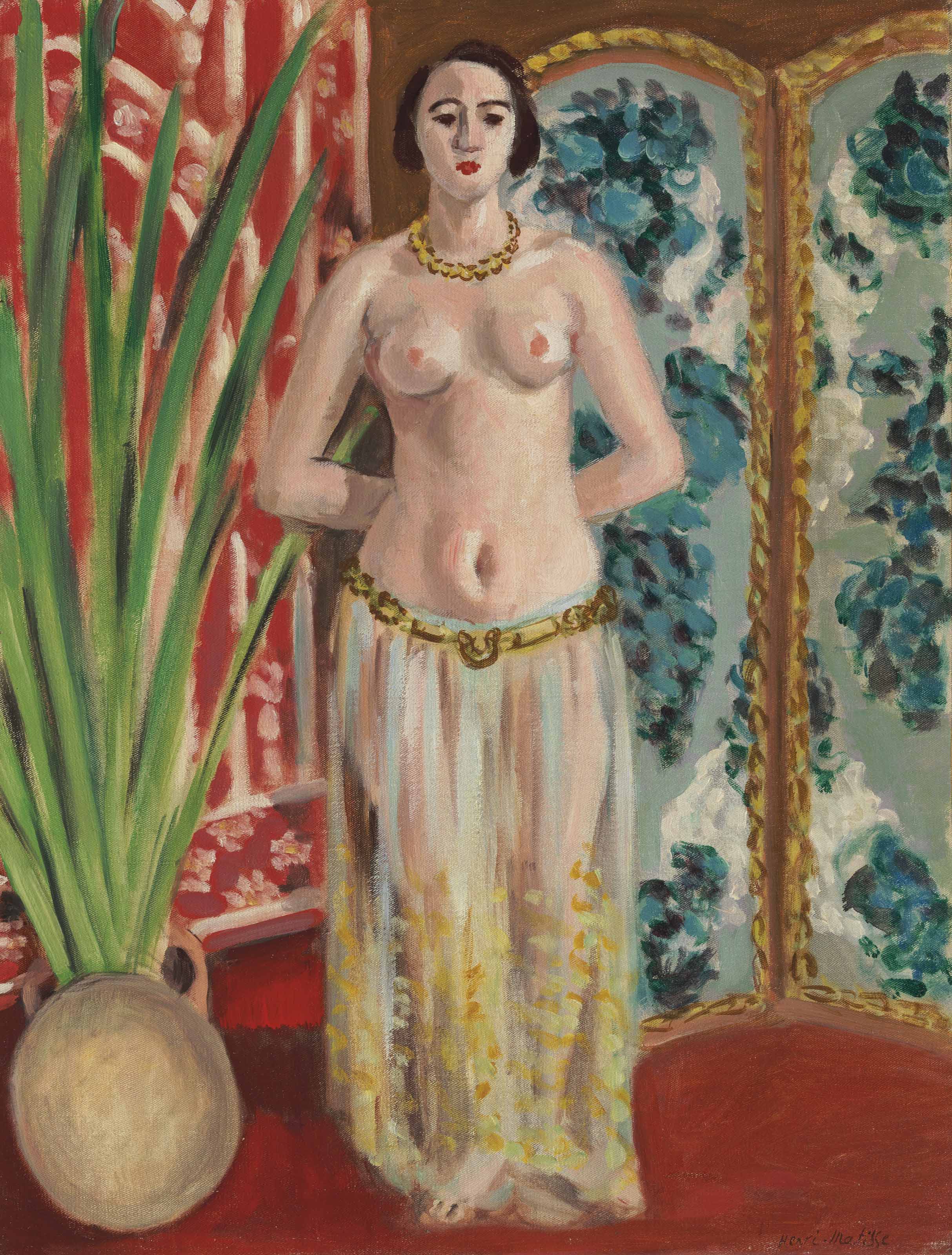 Henri Matisse 1869 1954 Odalisque Mains Dans Le Dos 20th Century Paintings Christie S