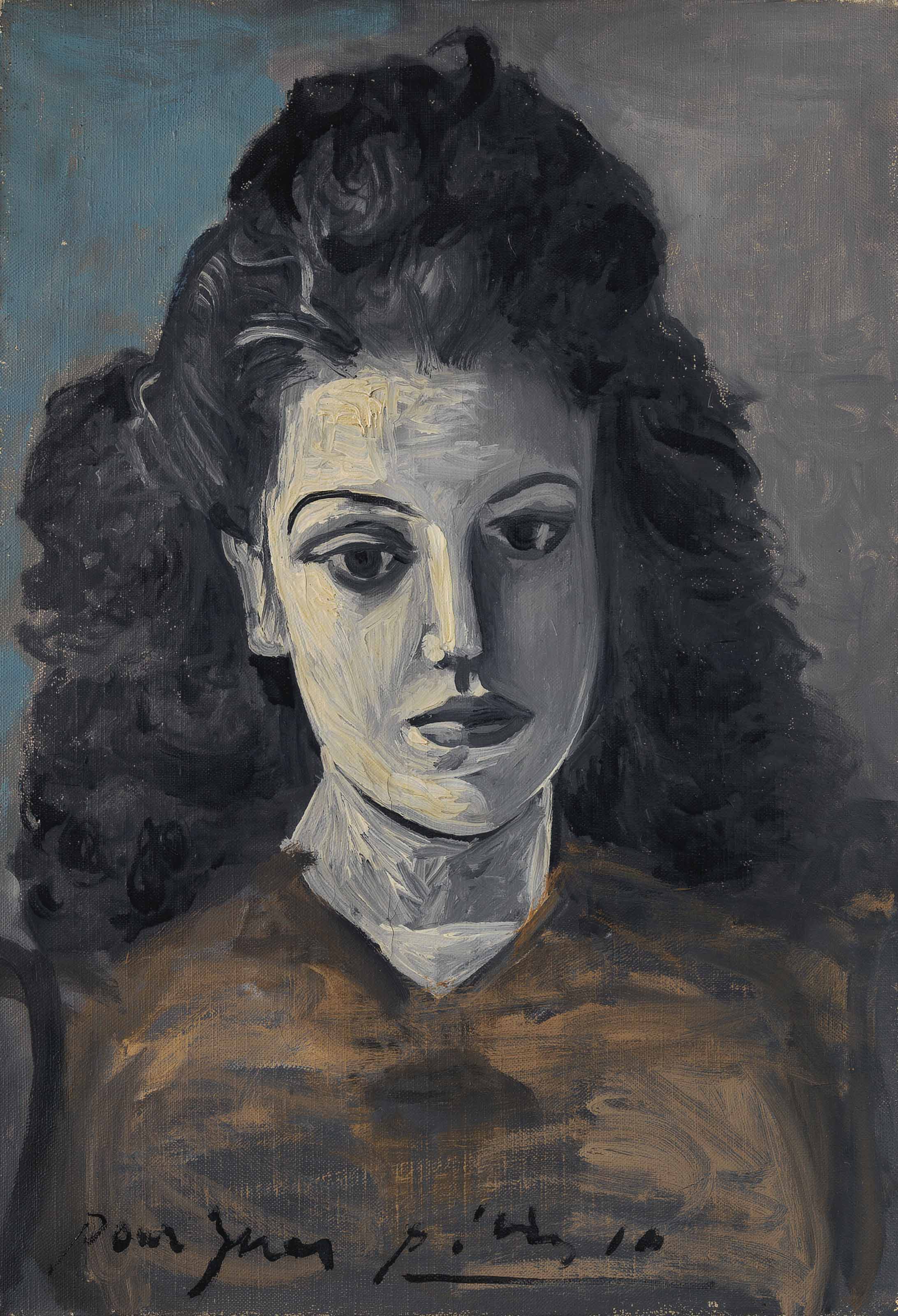 Get Picasso Portrait Of A Young Woman PNG