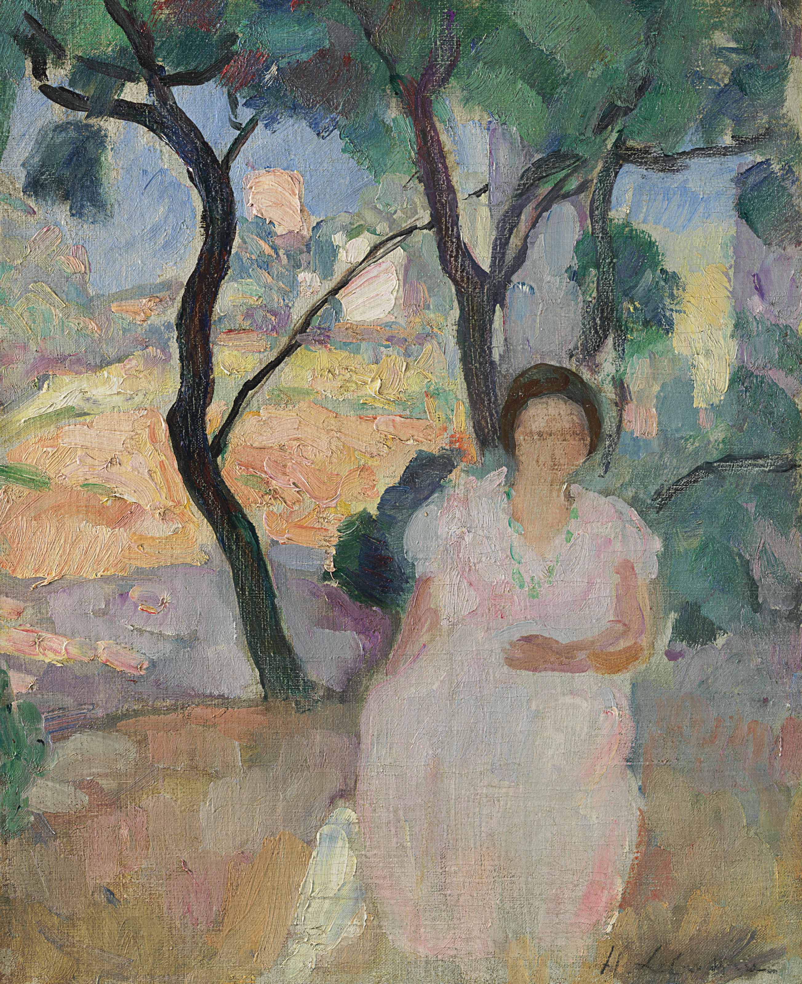 Hippolyte Petitjean (1854-1929), Nu au voile | Christie's