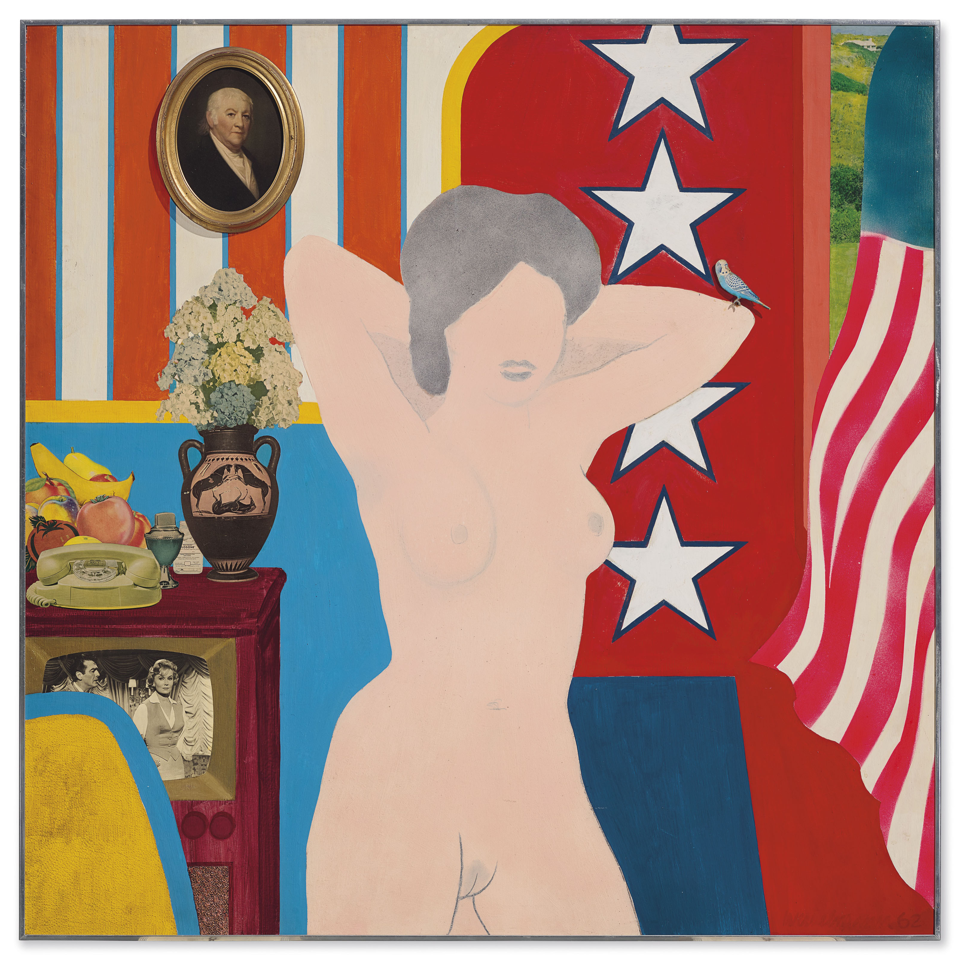 Tom Wesselmann 1931 2004 Great American Nude 34 1960s
