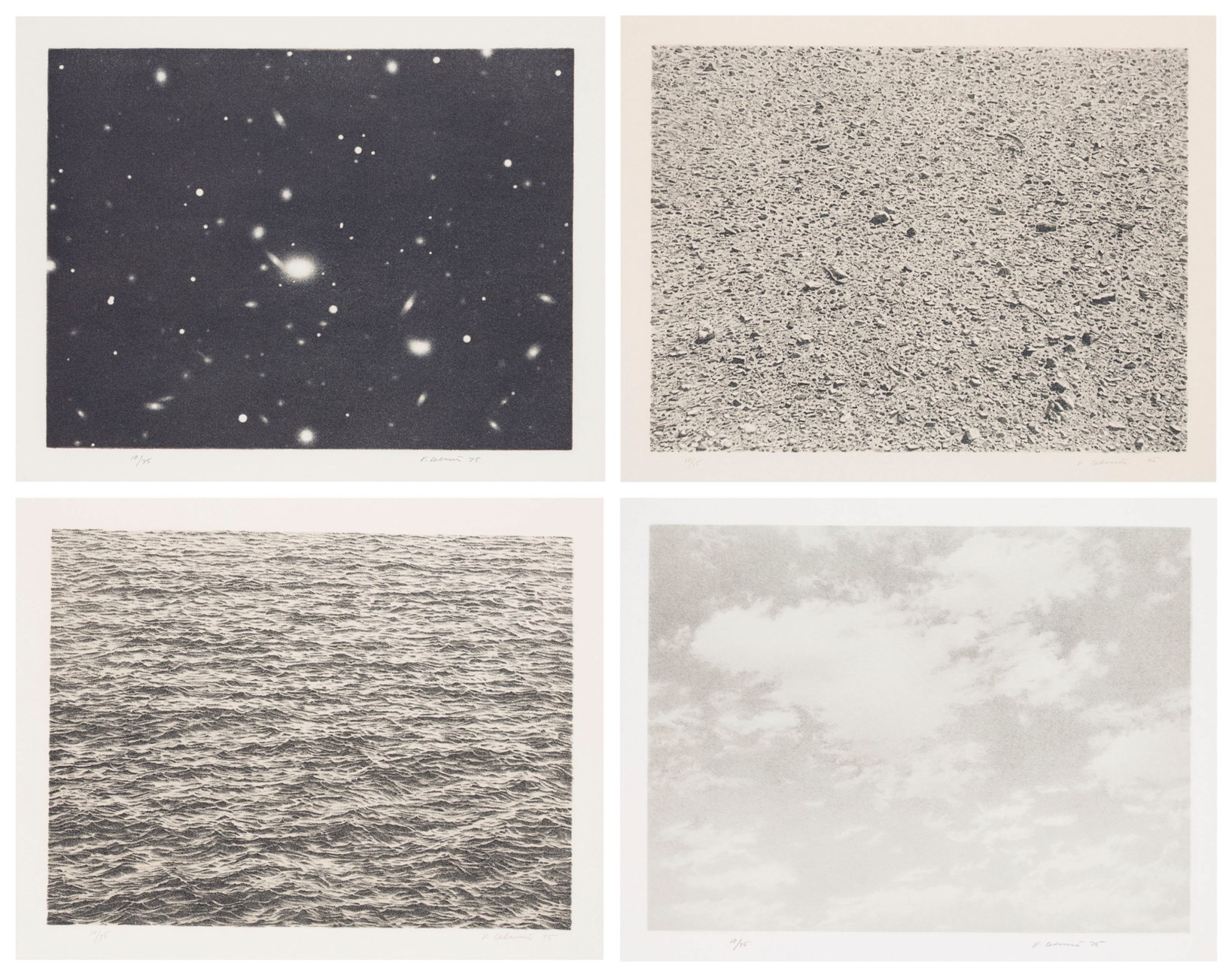 VIJA CELMINS (B. 1938), Untitled Porfolio | Christie's