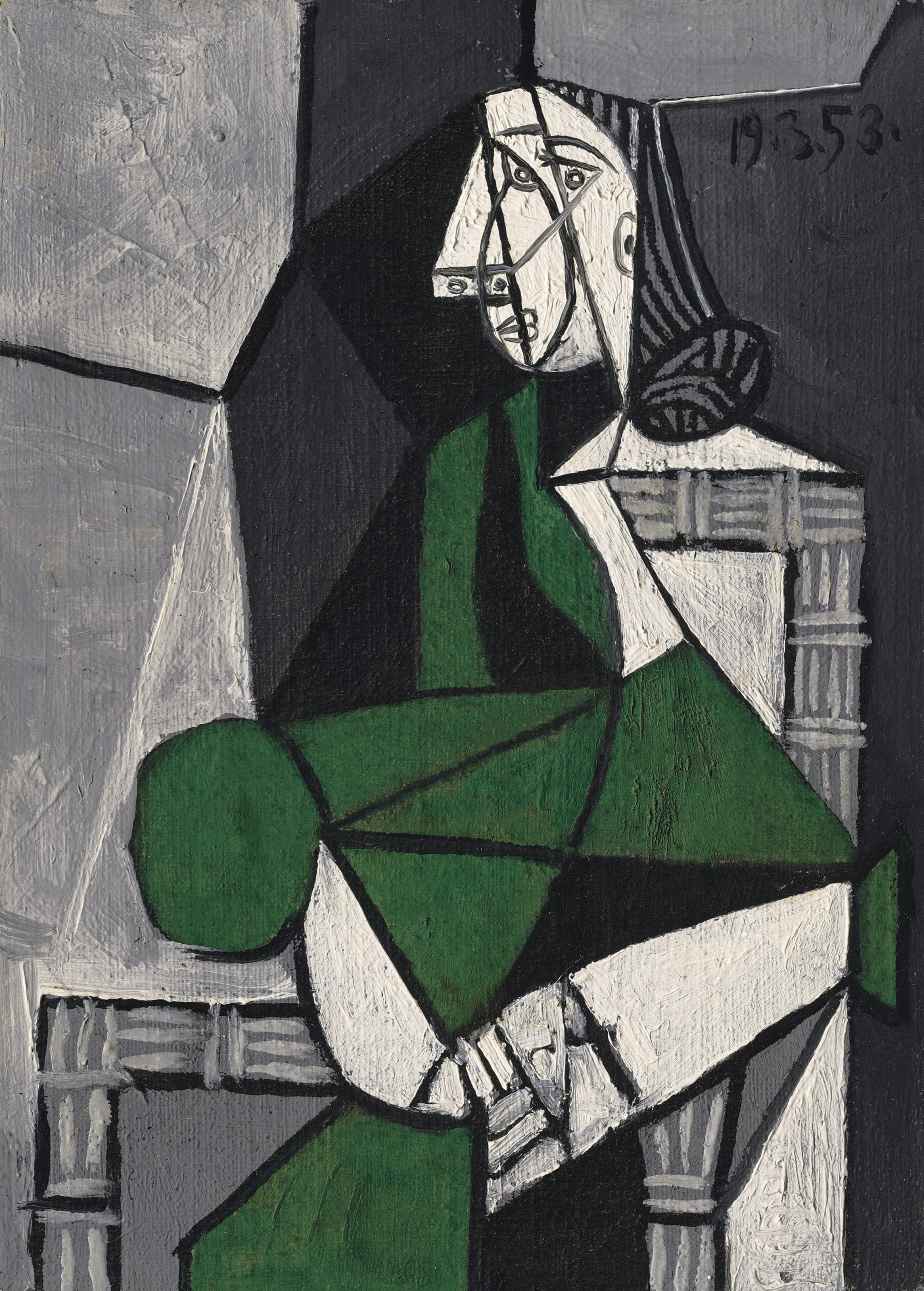 Pablo Picasso (18811973) , Femme assise (Françoise)  Christie's