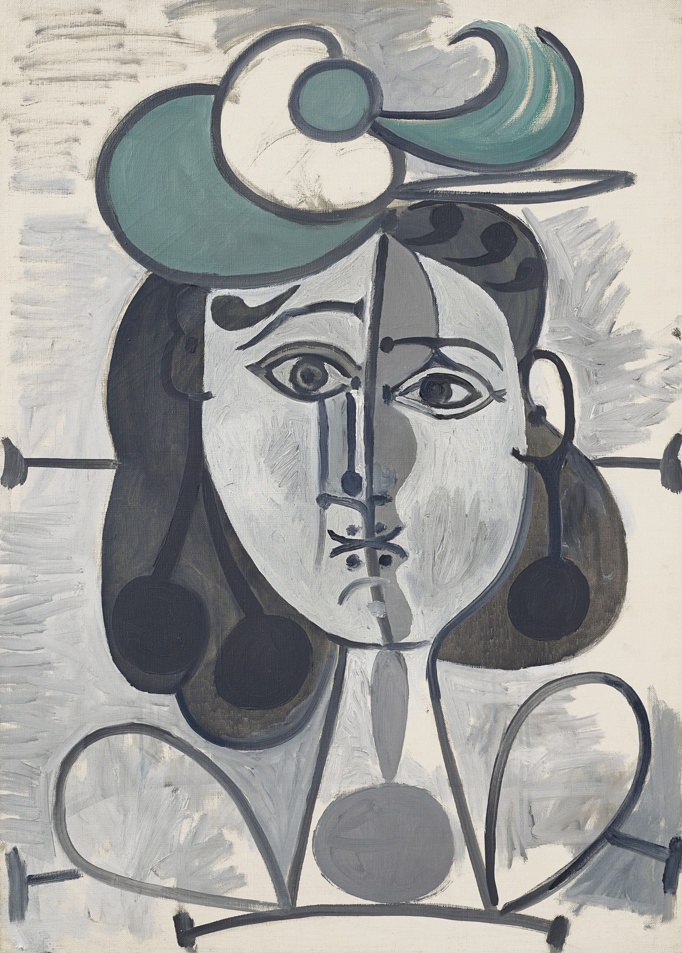 Pablo Picasso 1881 1973 Portrait De Francoise Gilot 20th