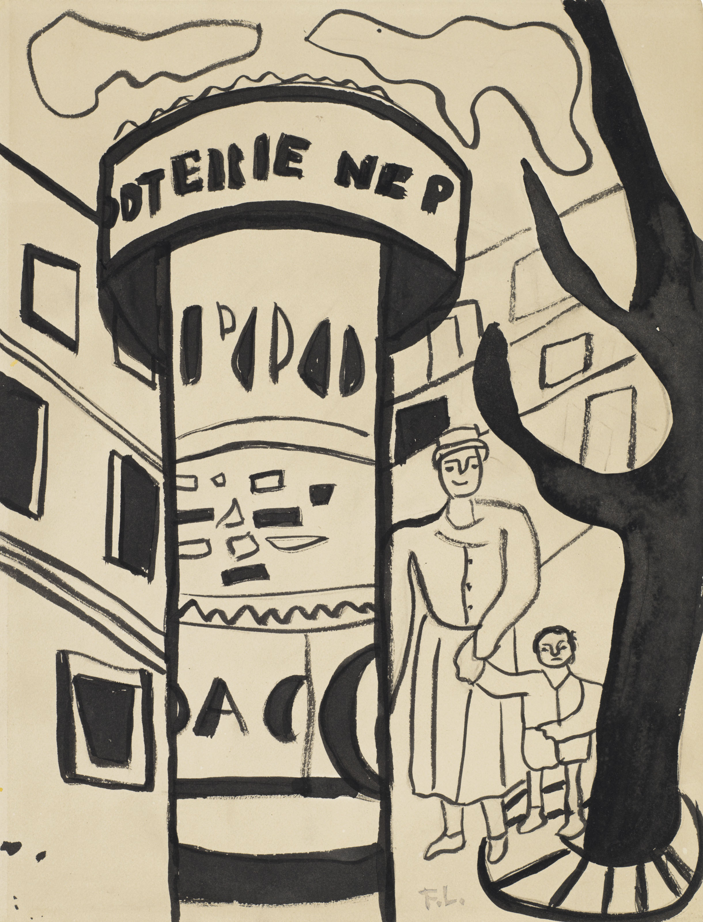 Фернан леже фронтовые рисунки