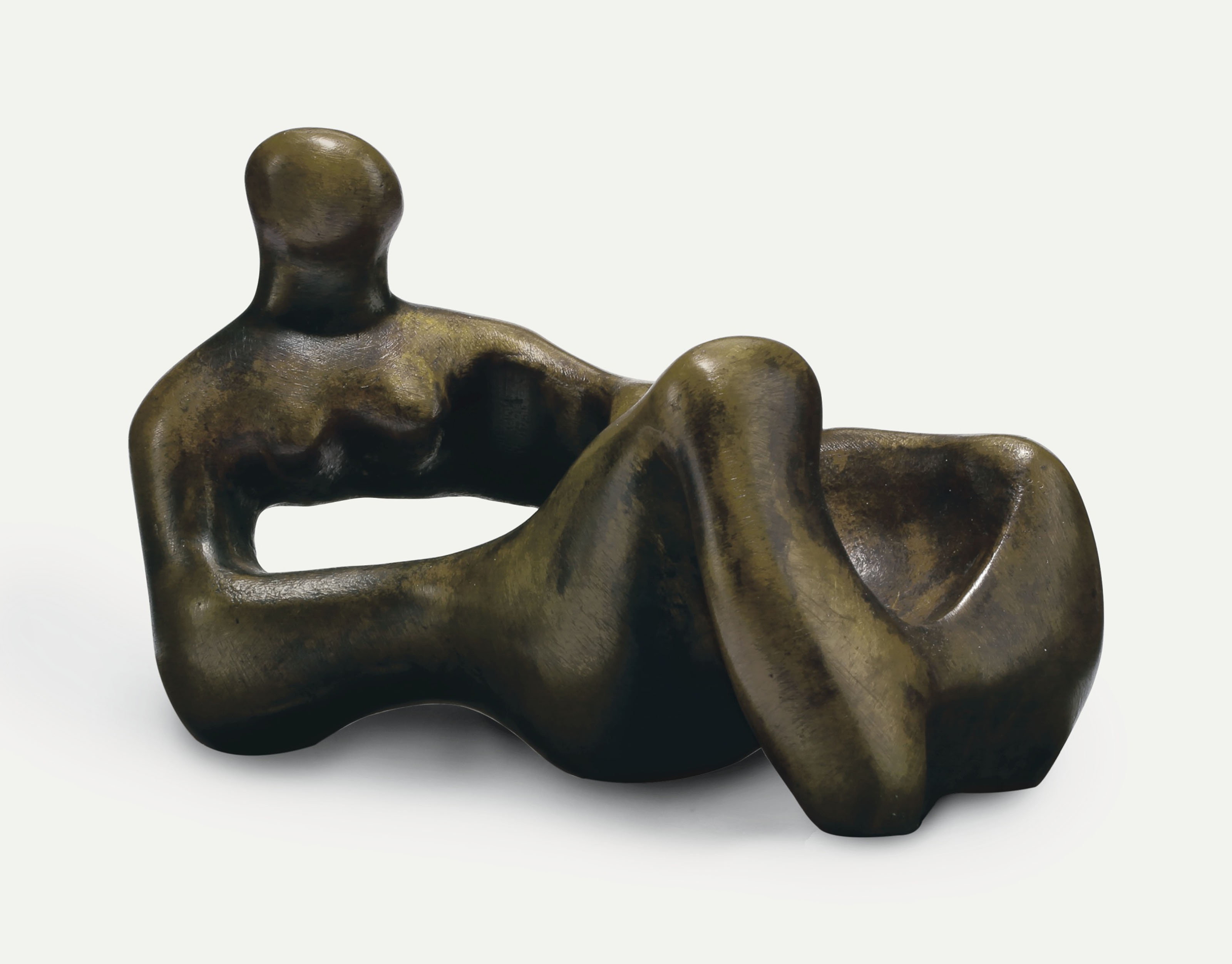 Henry Moore (1898-1986), Recumbent Figure, conceived in 1938. Length: 5  in (12.7  cm). Estimate: $200,000-300,000. This lot is offered in Impressionist and Modern Art Day Sale on 12 November 2018 at Christie&rsquo;s in New York. Reproduced by permission of The Henry Moore Foundation. &copy; The Henry Moore Foundation. All Rights Reserved, DACS 2018 / www.henry-moore.org