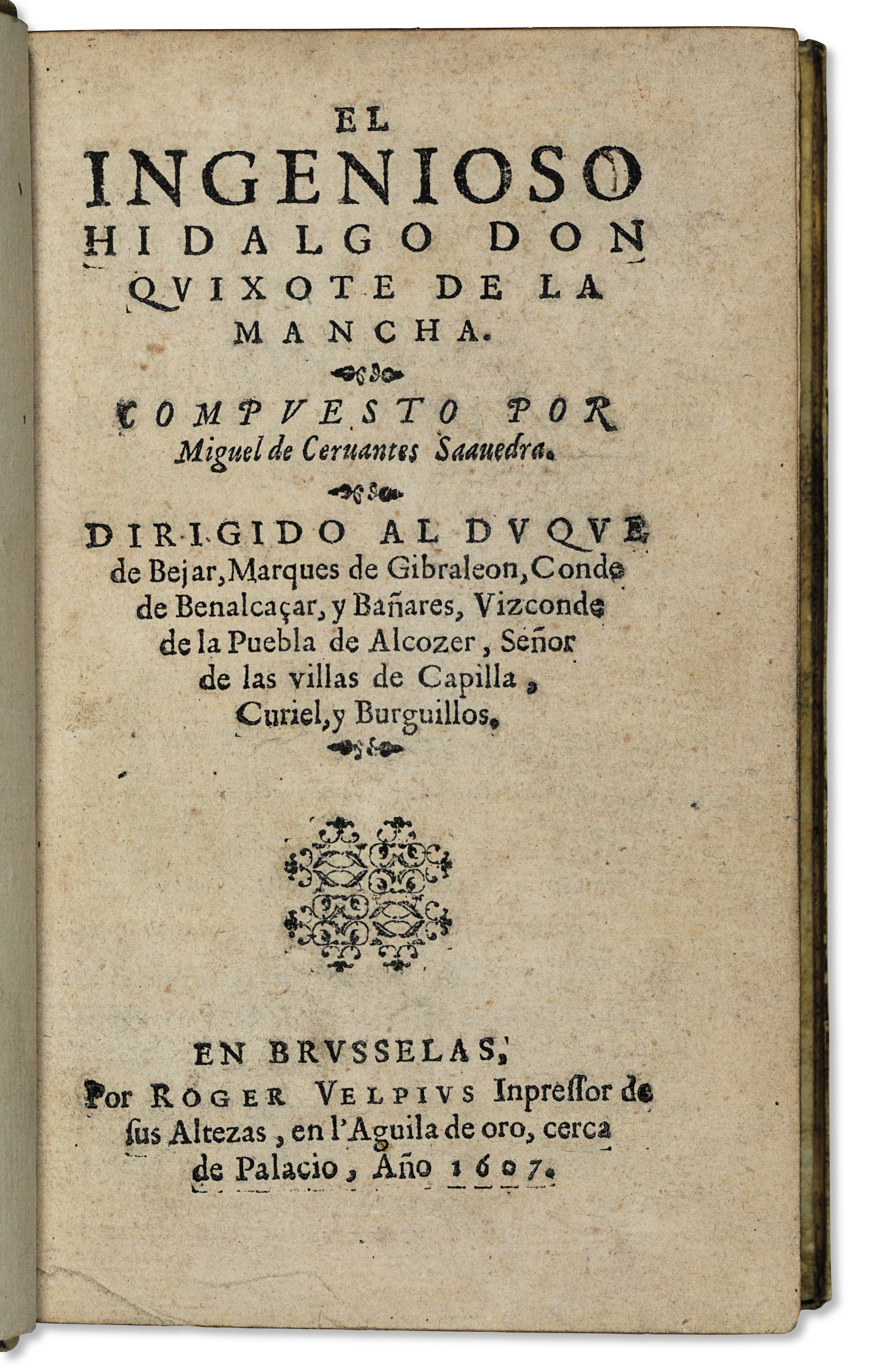 Cervantes Saavedra Miguel De 1547 1616 El Ingenioso Hidalgo Don Quixote De La Mancha Brussels Roger You can also read the full text online using our translated by john ormsby. don quixote de la mancha brussels