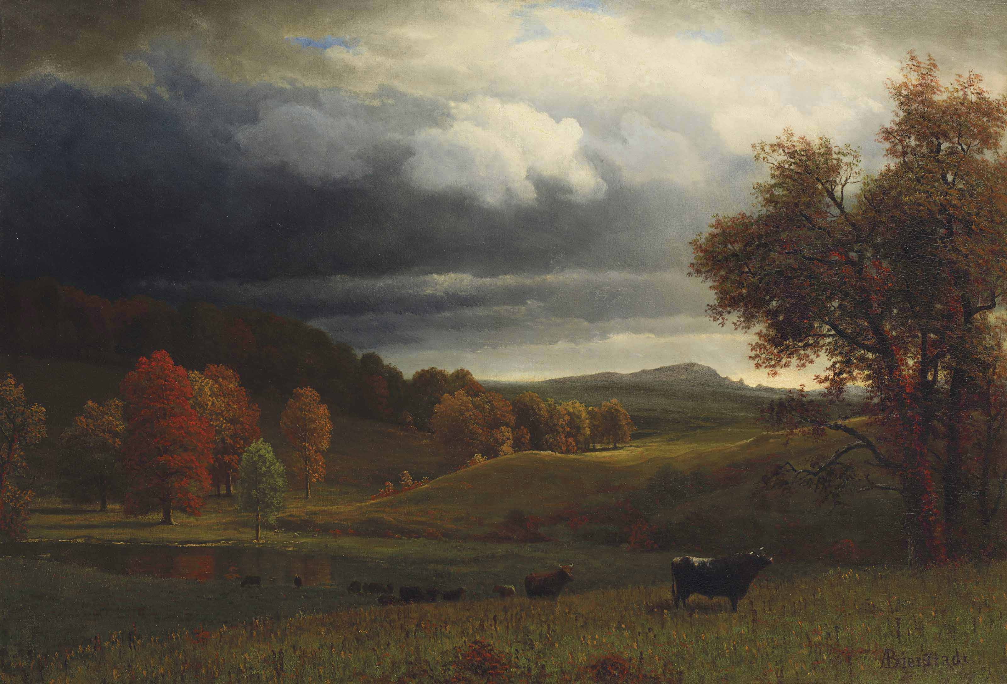 Albert Bierstadt осень