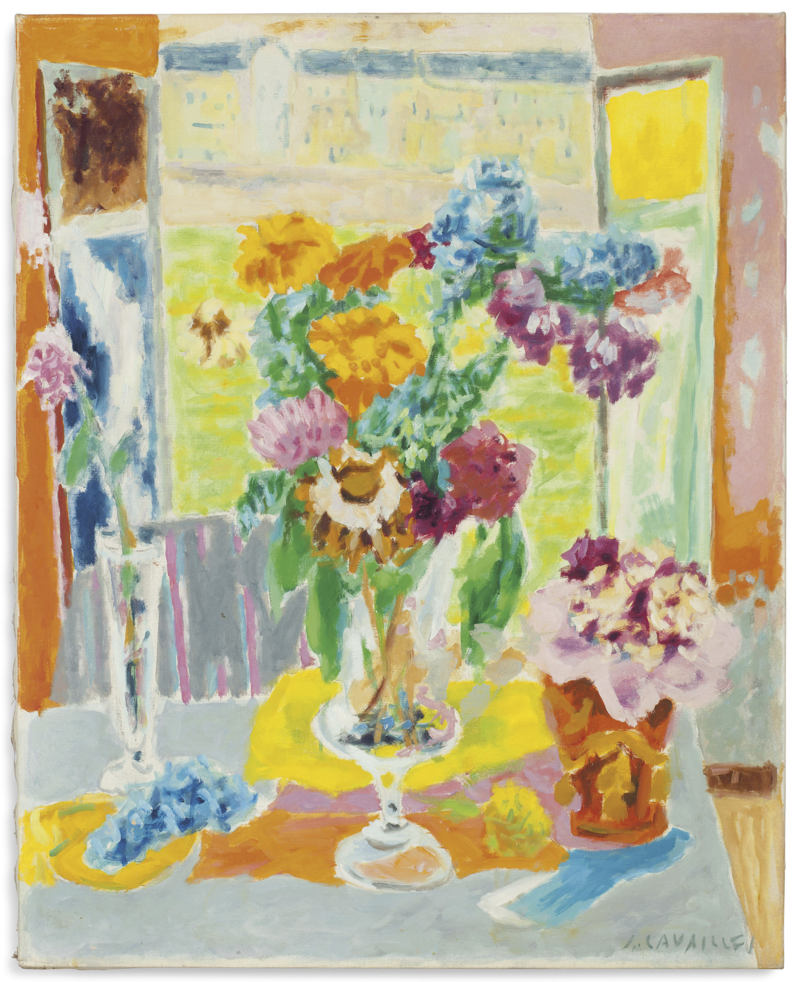 JeanJulesLouis Cavaillès (French, 19011977) , Les quais à Paris