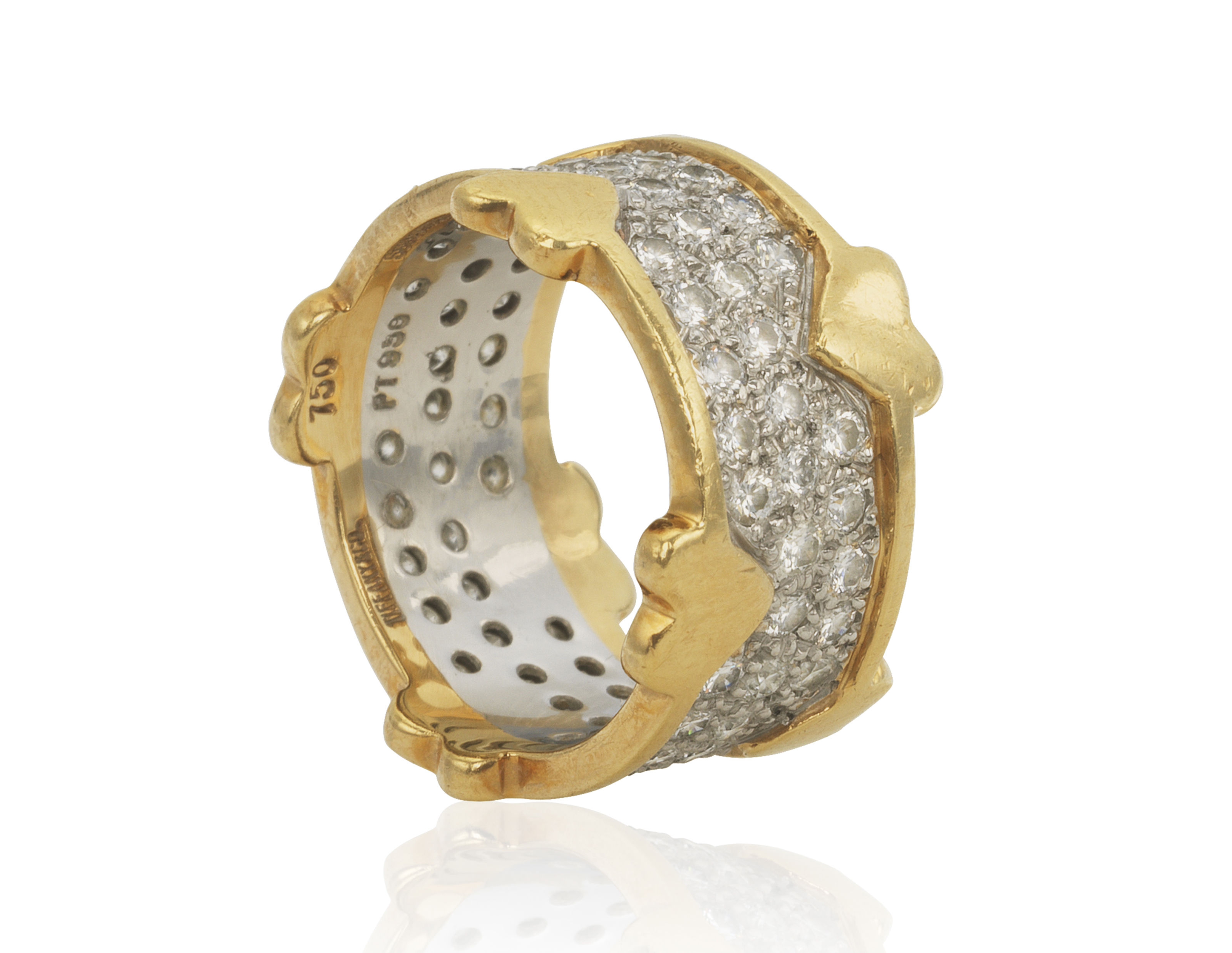 TIFFANY & CO. SCHLUMBERGER DIAMOND BAND RING, | Christie's (3200 x 2476 Pixel)