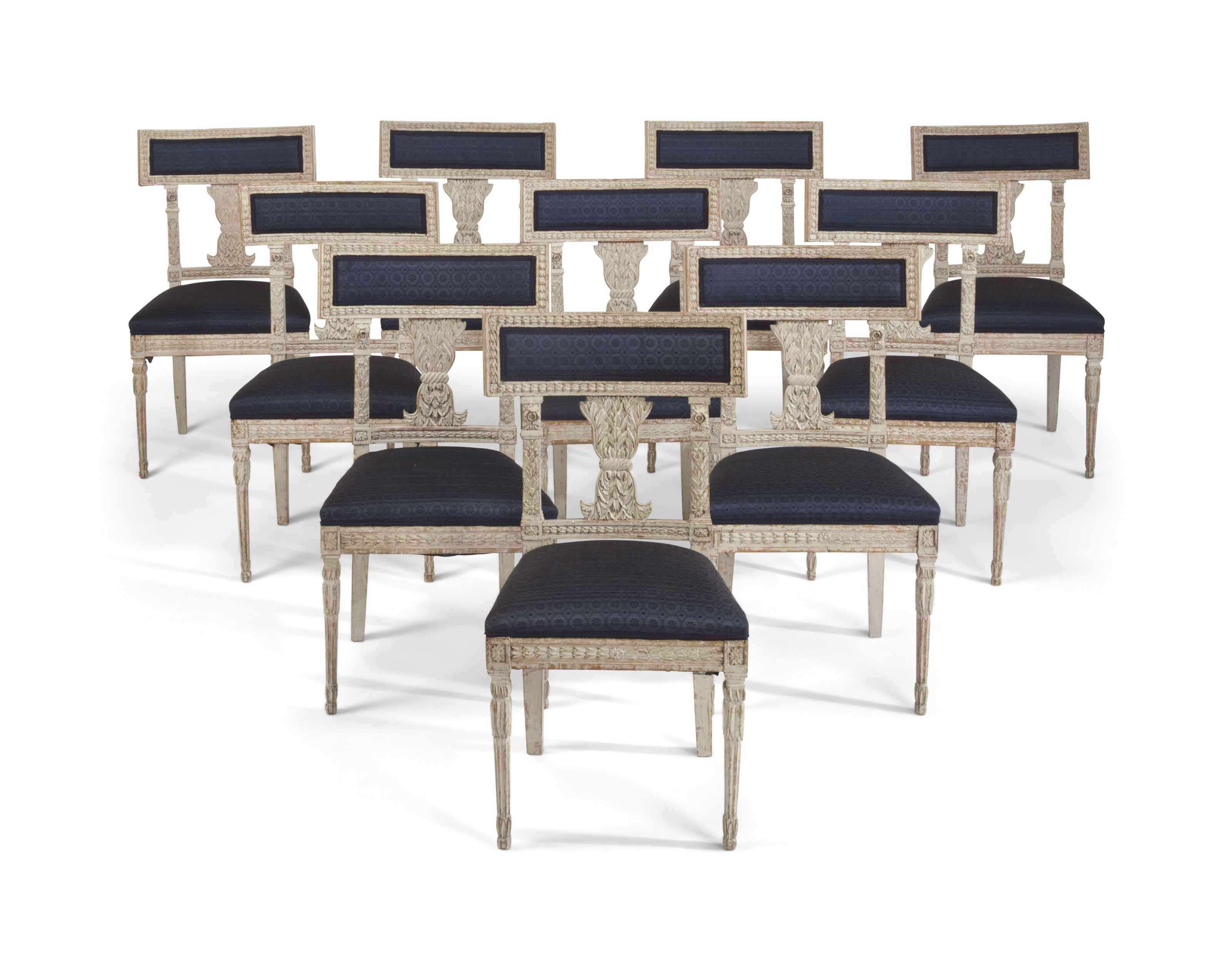 A Set Of Ten Swedish Cream Painted Dining Chairs Late 18th Early 19th Century Dining Chair Furniture Lighting Christie S,Glitter Cute Kawaii Girl Wallpaper