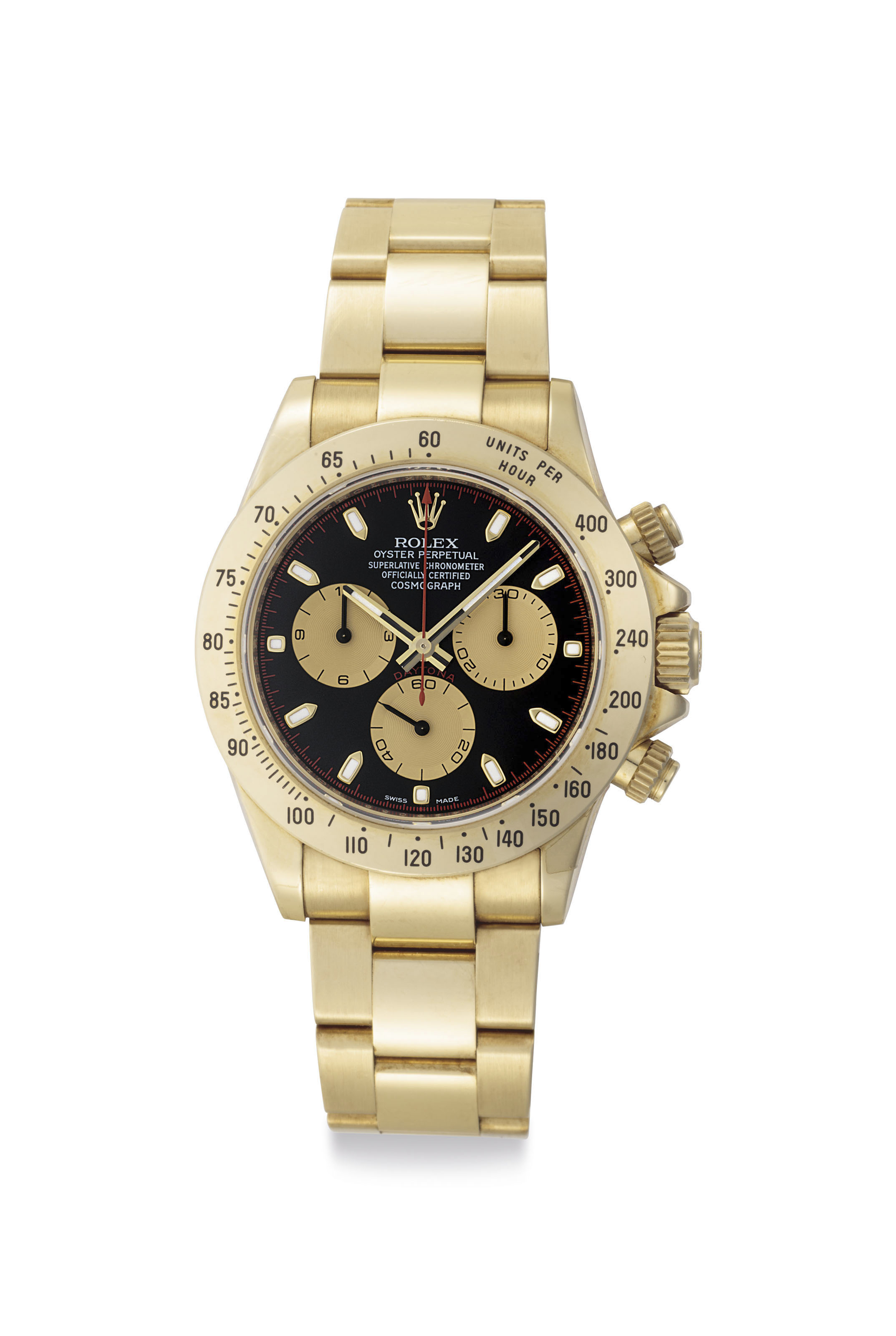 Rolex oyster perpetual superlative chronometer 2025 officially certified cosmograph 18k 750