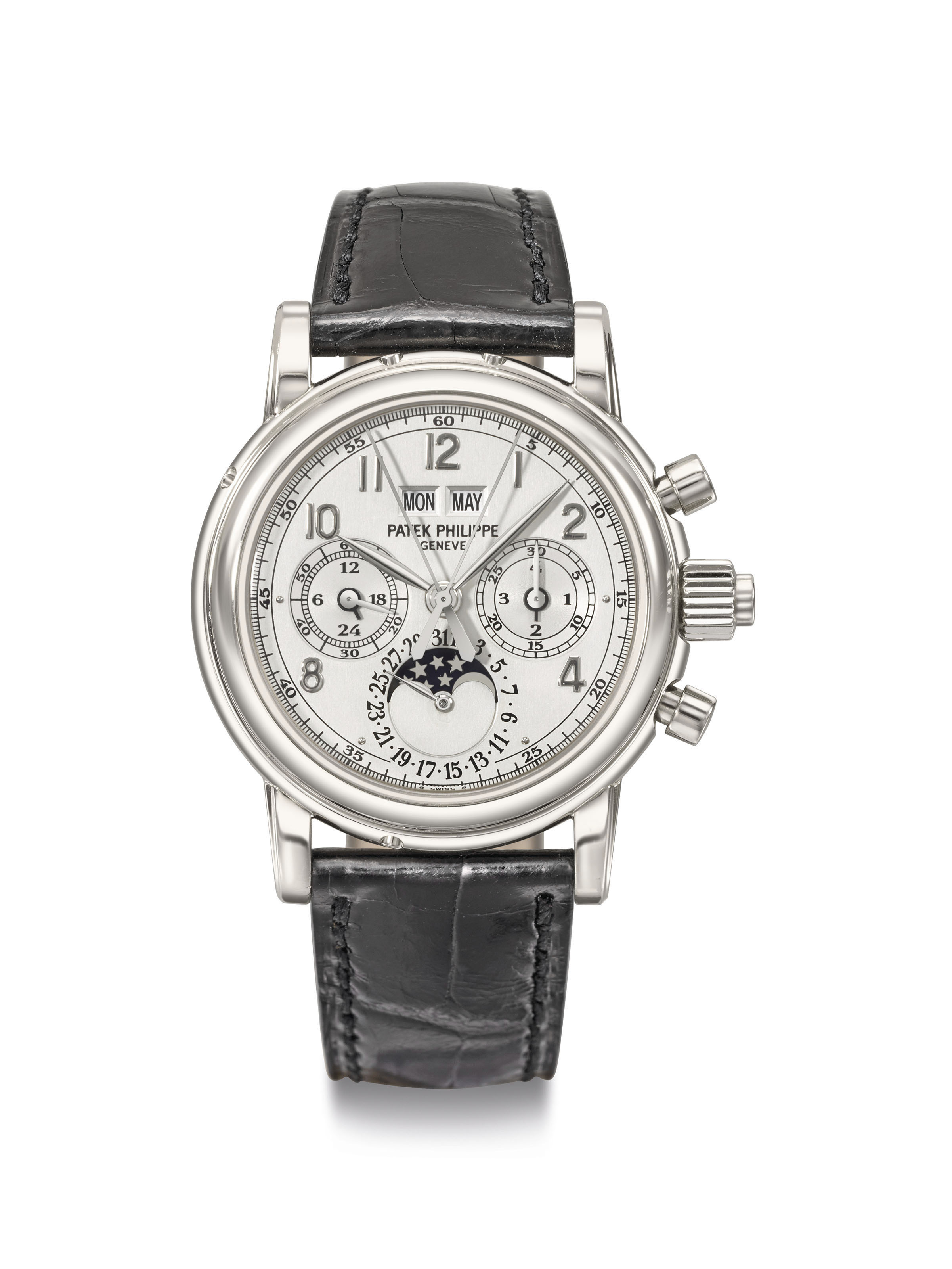 Patek 5004 new arrivals white gold baton