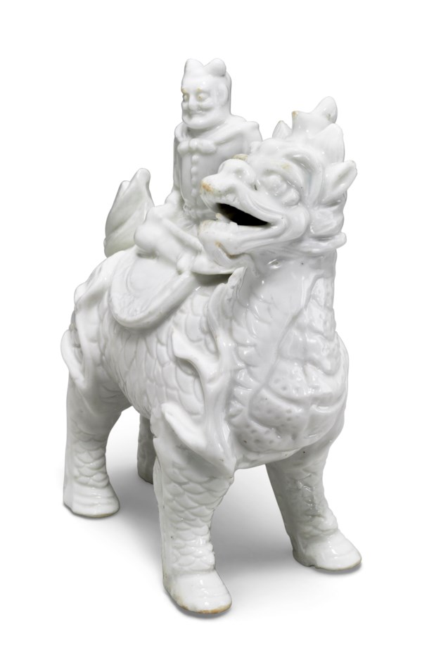 十七世纪 德化麒麟像