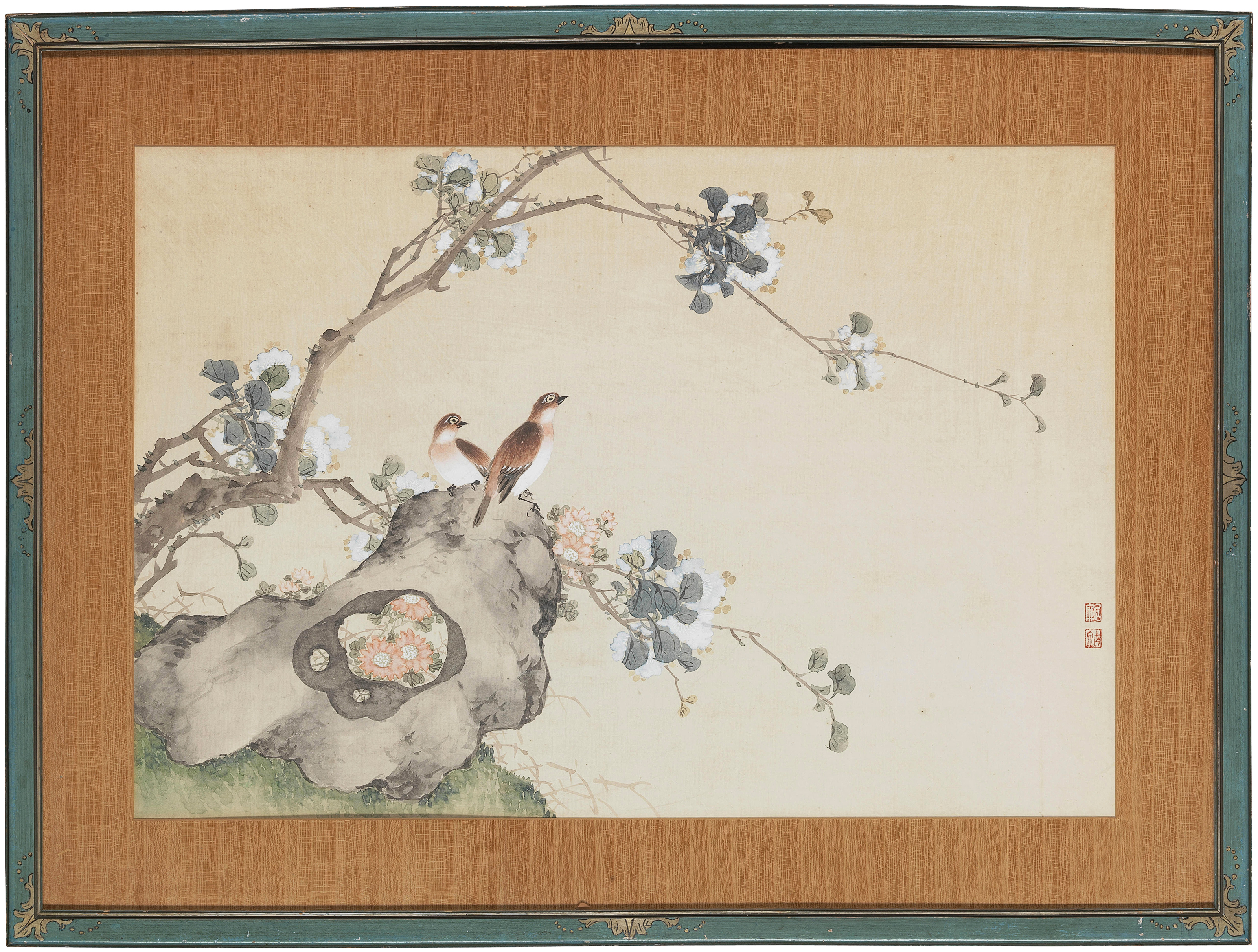 沈铨（款） 游鱼图设色绢本立轴, Fish | Christie's