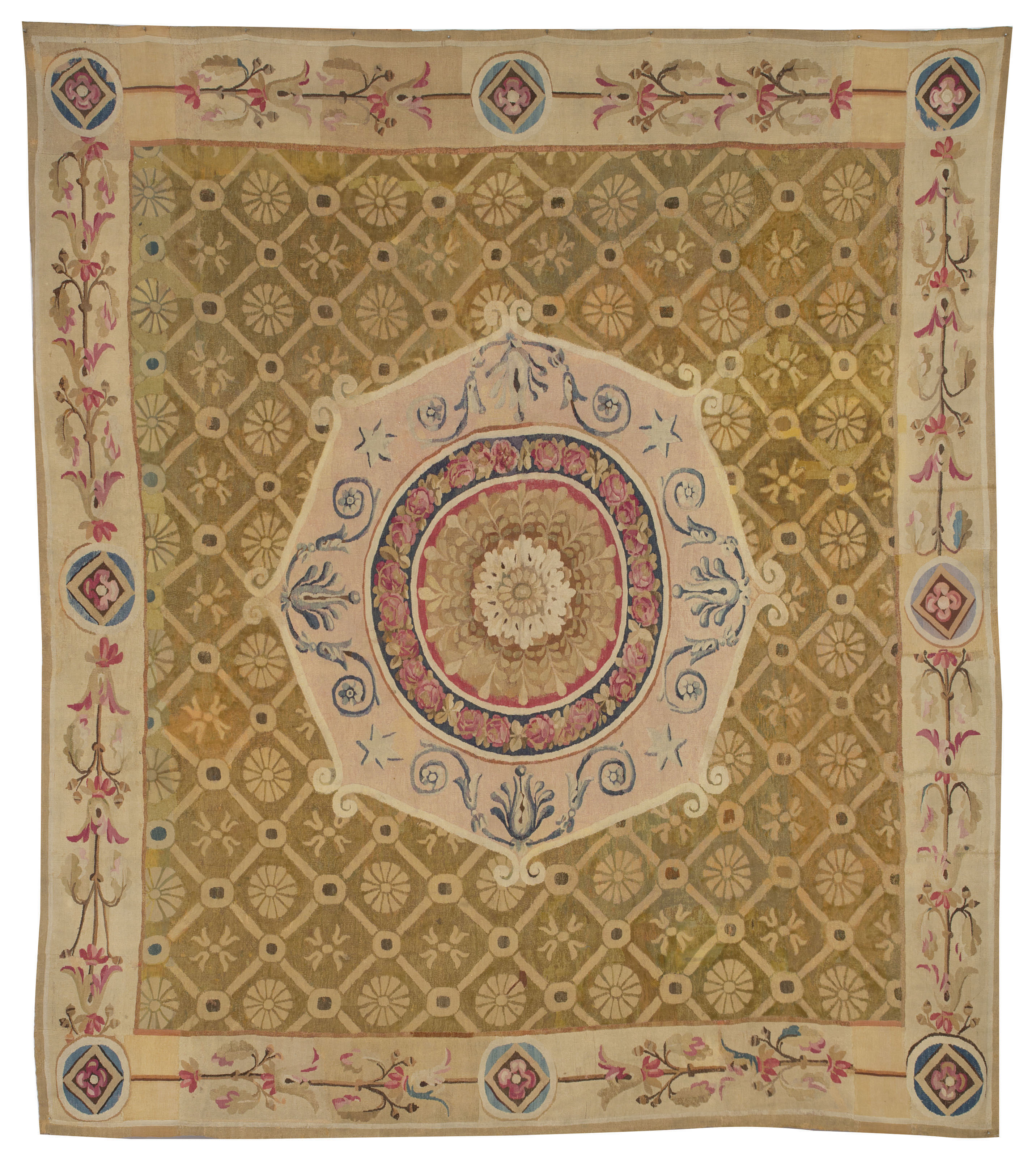 A DIRECTOIRE AUBUSSON CARPET , FRANCE, CIRCA 1800 Christie's