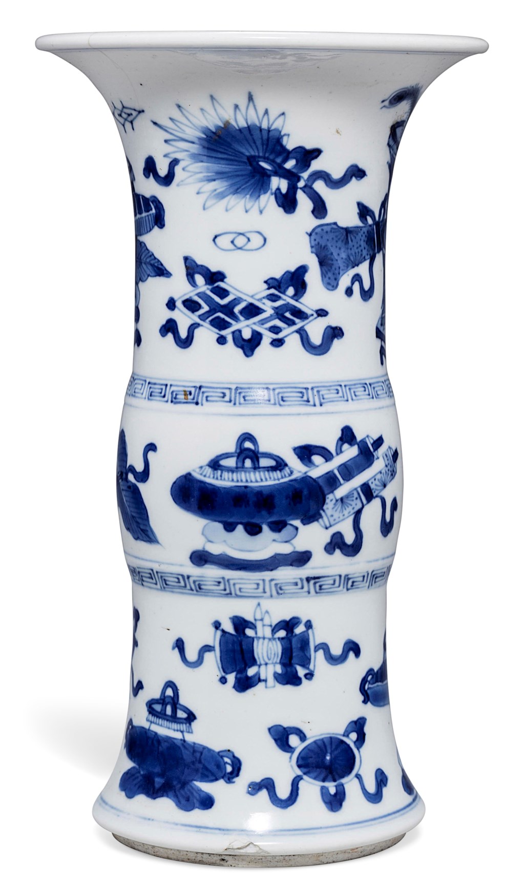 A SMALL BLUE AND WHITE BEAKER VASE, KANGXI PERIOD (16621722) Christie’s
