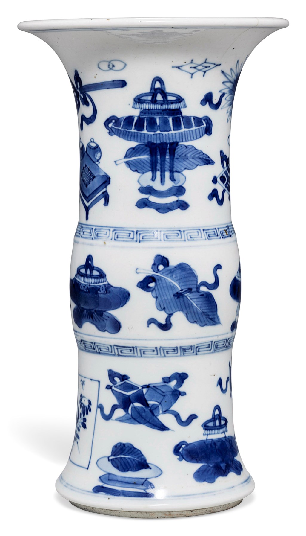 A SMALL BLUE AND WHITE BEAKER VASE, KANGXI PERIOD (16621722) Christie’s