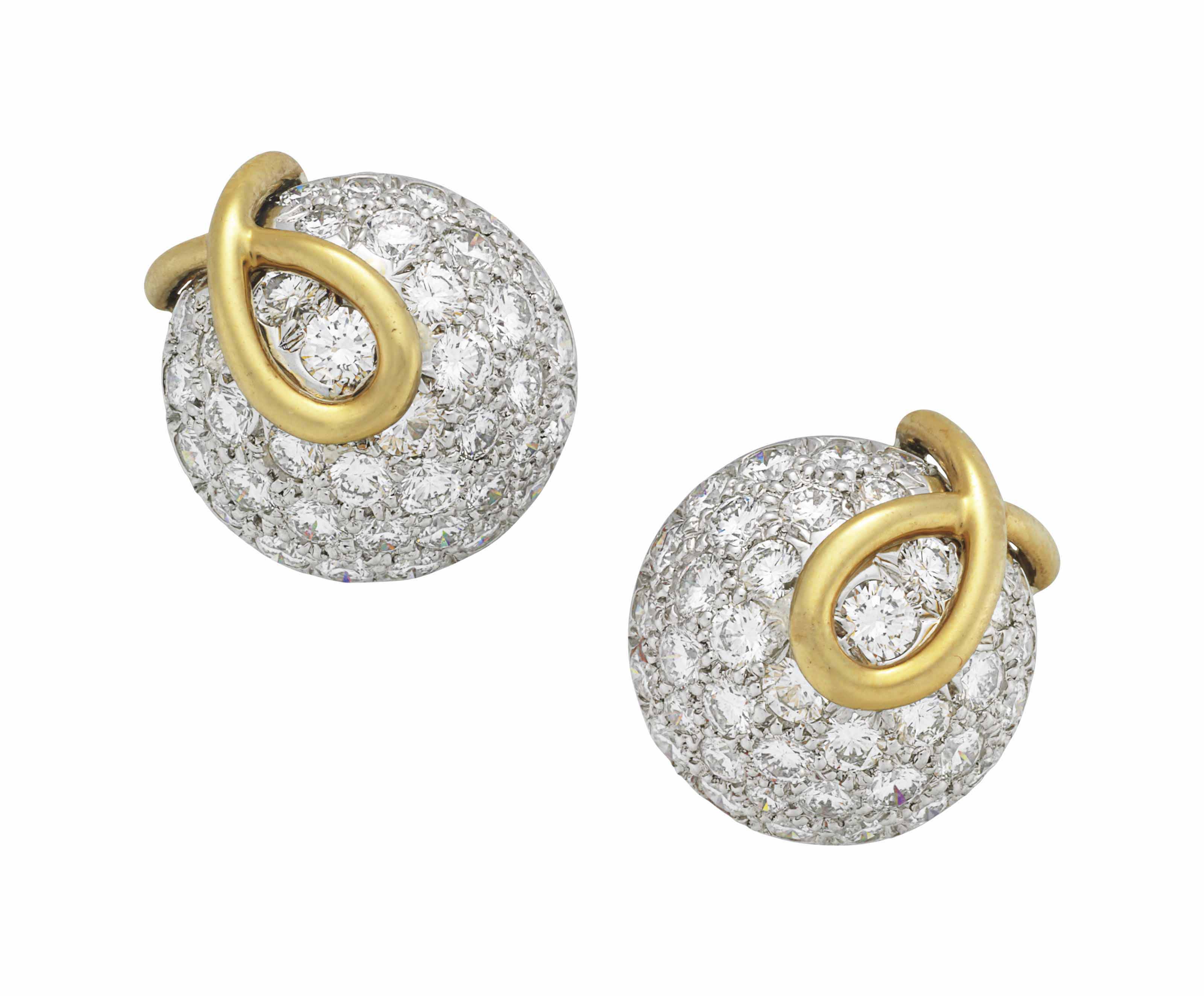 A SUITE OF GOLD AND DIAMOND JEWELRY, BY TIFFANY & CO. Christie's