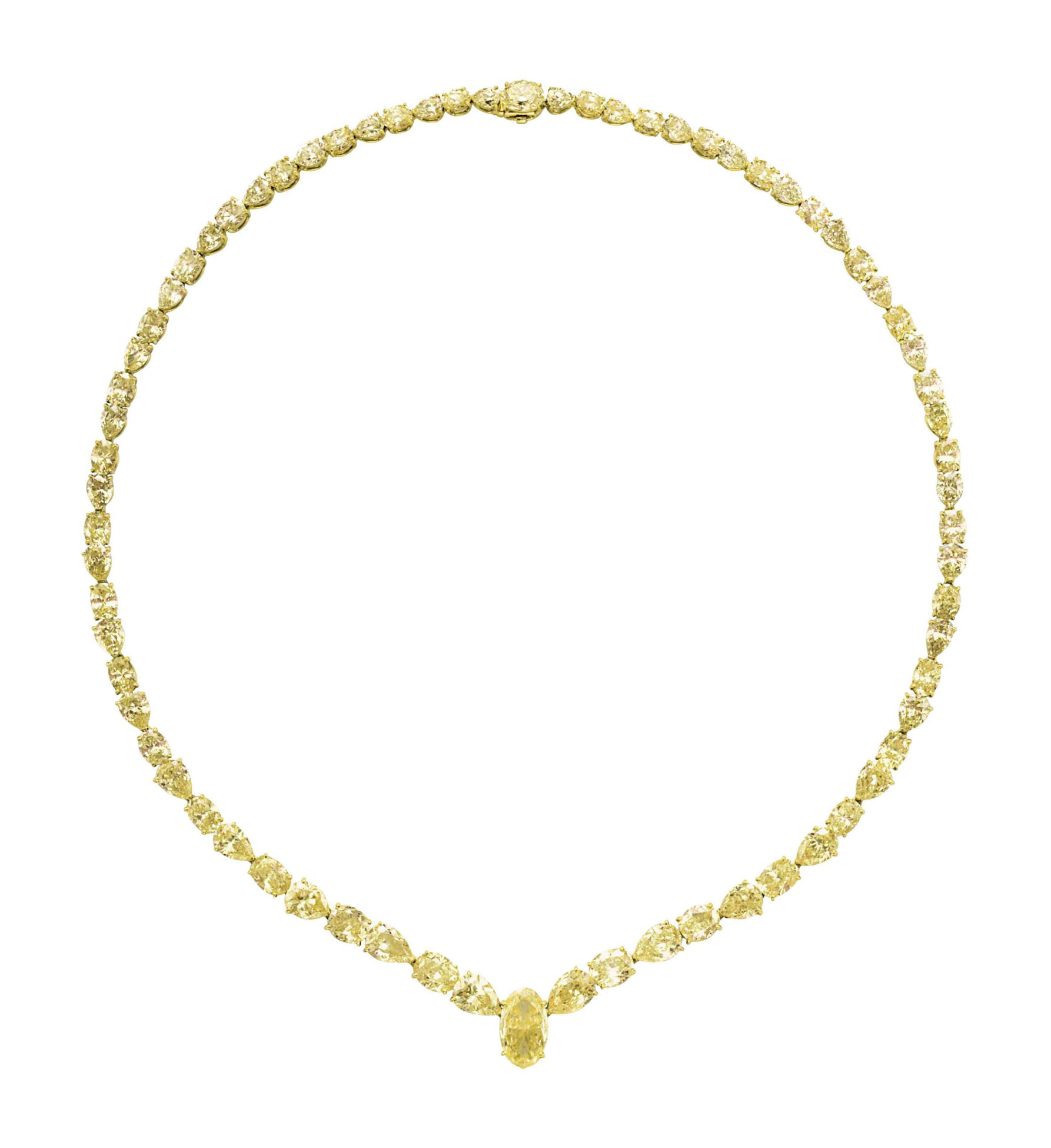 Colored diamond necklace clearance
