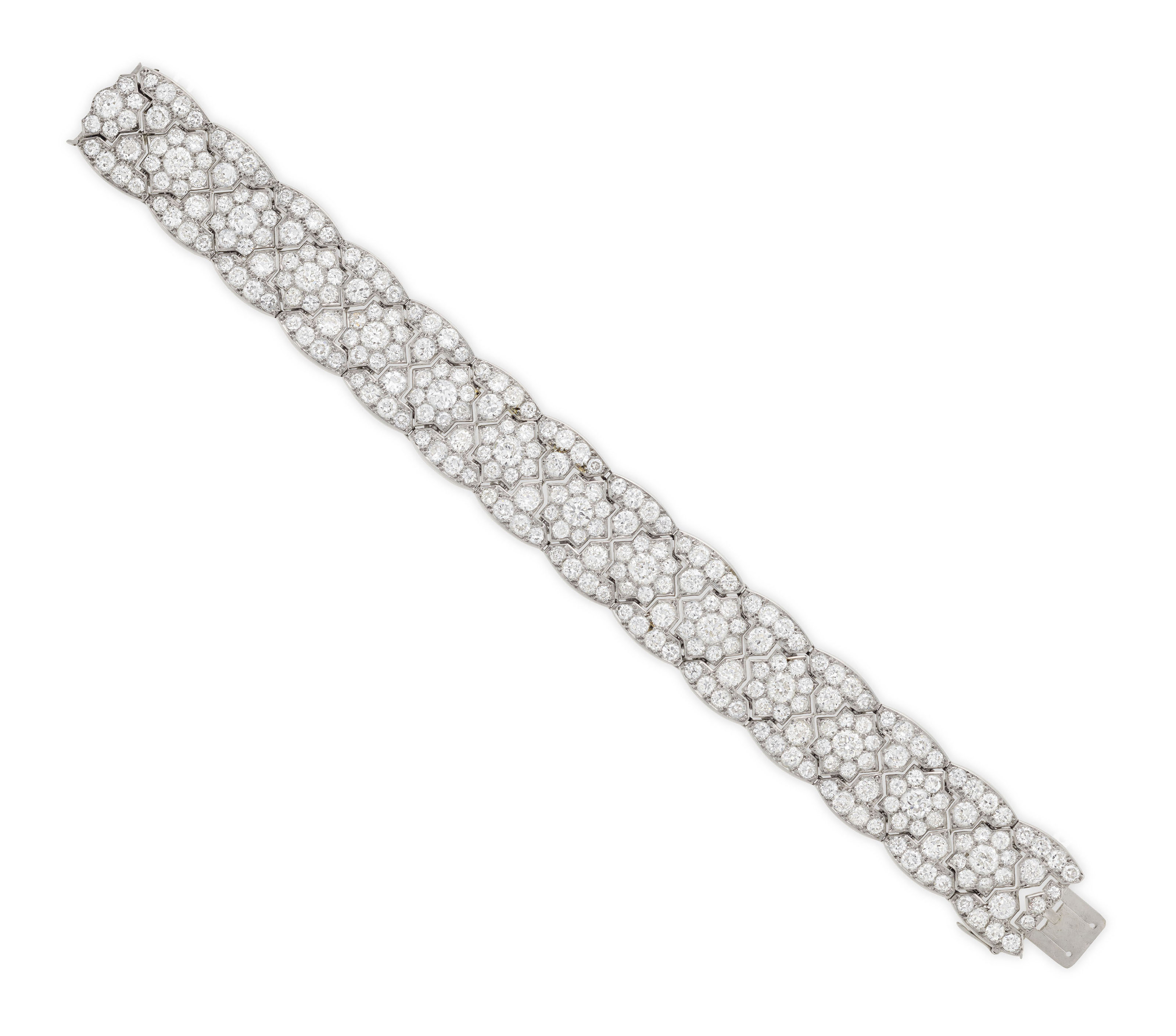 cartier art deco diamond bracelet