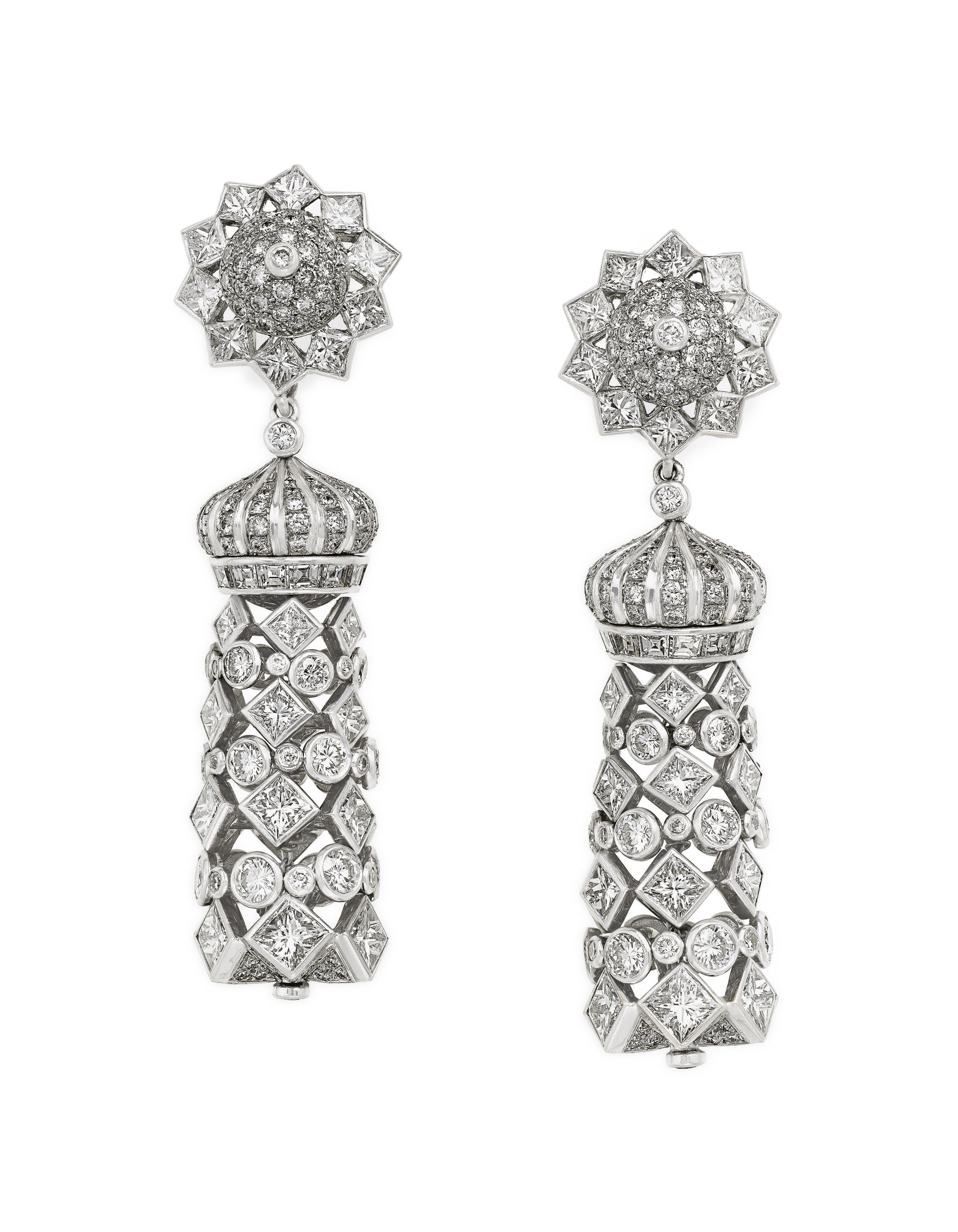 DIAMOND EARRINGS, GRAFF Christie's