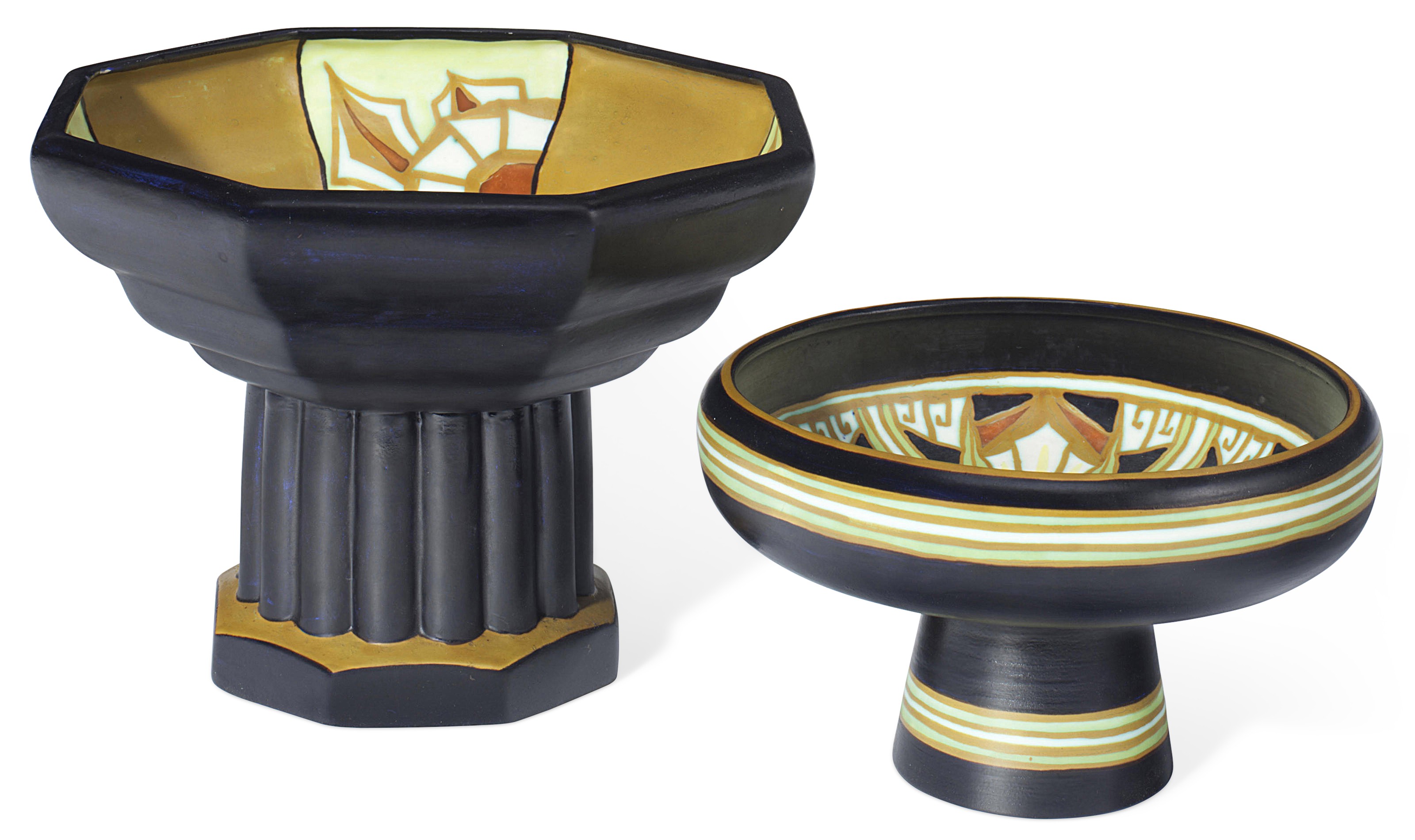 Catalog image of TWO TAZZAS, FIRST HALF 20TH CENTURY