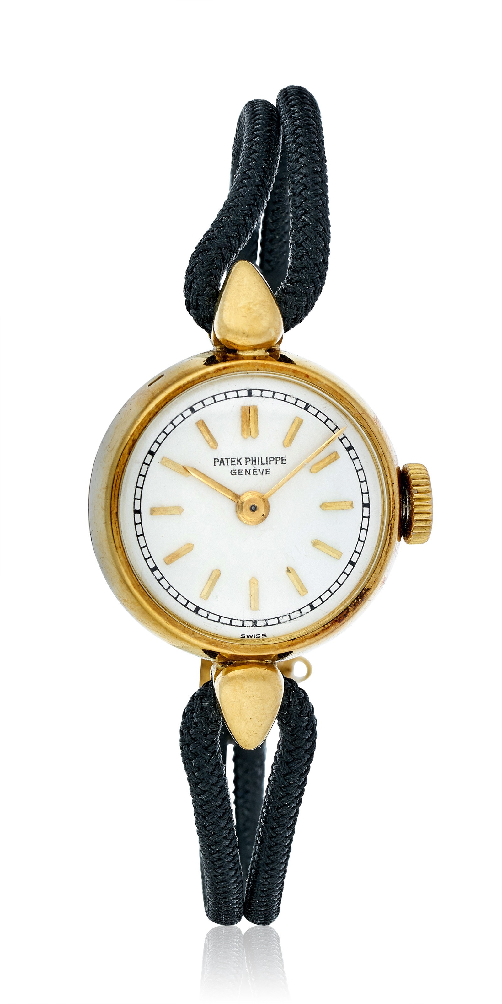 Cadran De Montre Patek Philippe Pour Dame - Diamètre 19.05 Mm - Argent - Occasion