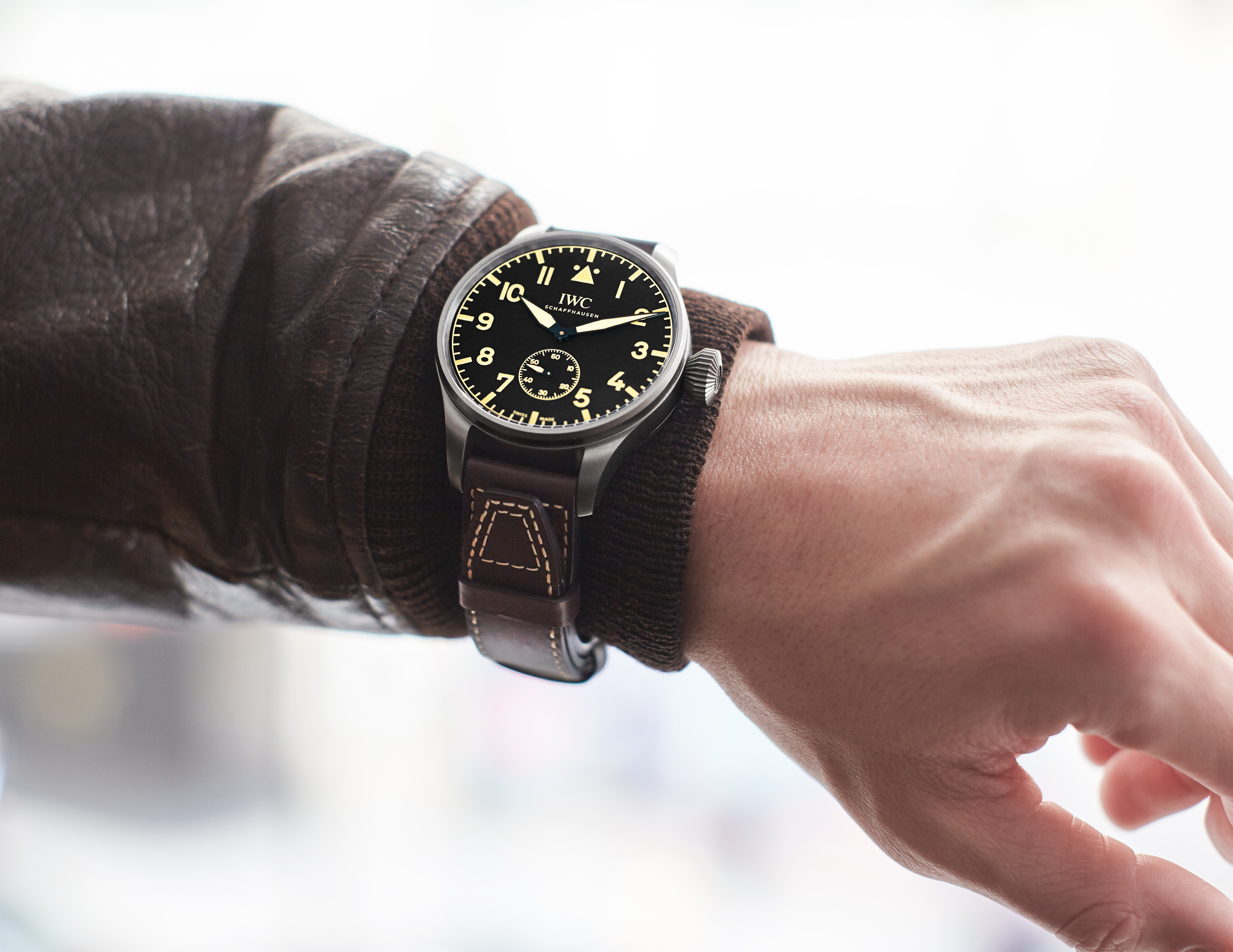IWC TITANIUM BIG PILOT S HERITAGE 55MM REF. IW510401 Christie s