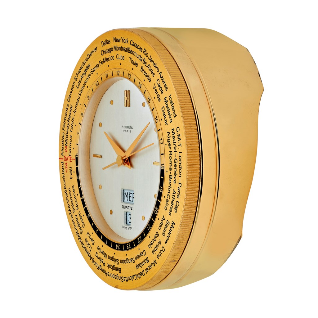 HERMES, WORLD TIME DESK CLOCK, REF. 848, SECOND EDITION, Christie’s