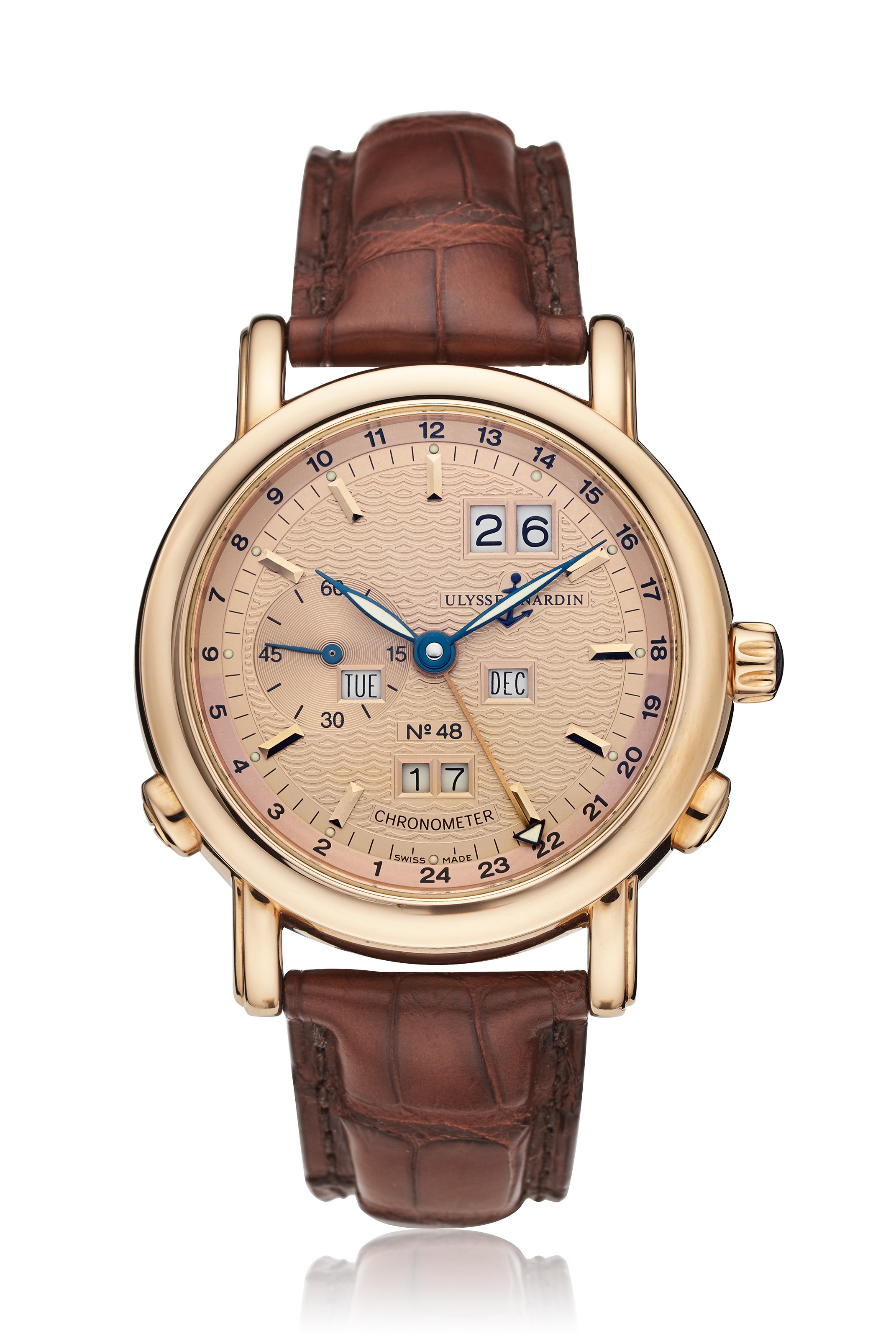 ULYSSE NARDIN, PERPETUAL CALENDAR TRAVELTIME GMT, REF. 32288