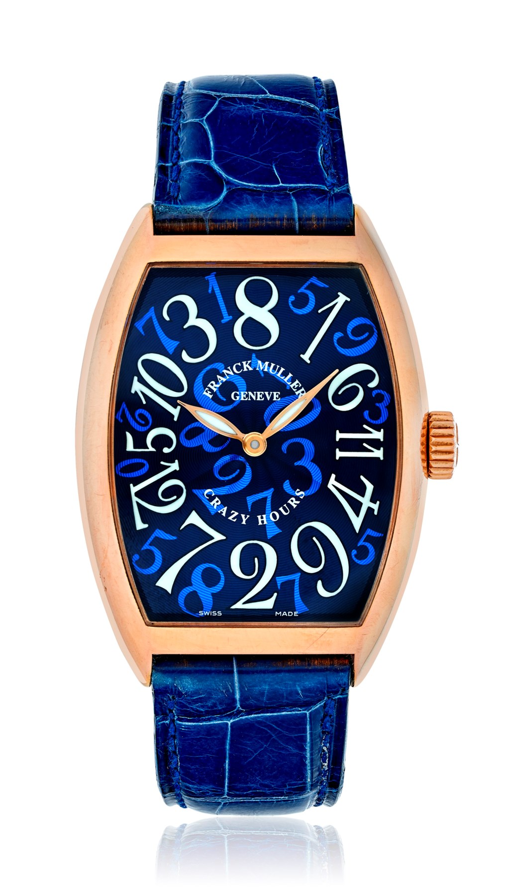 franck muller crazy hours diamond studded watch price